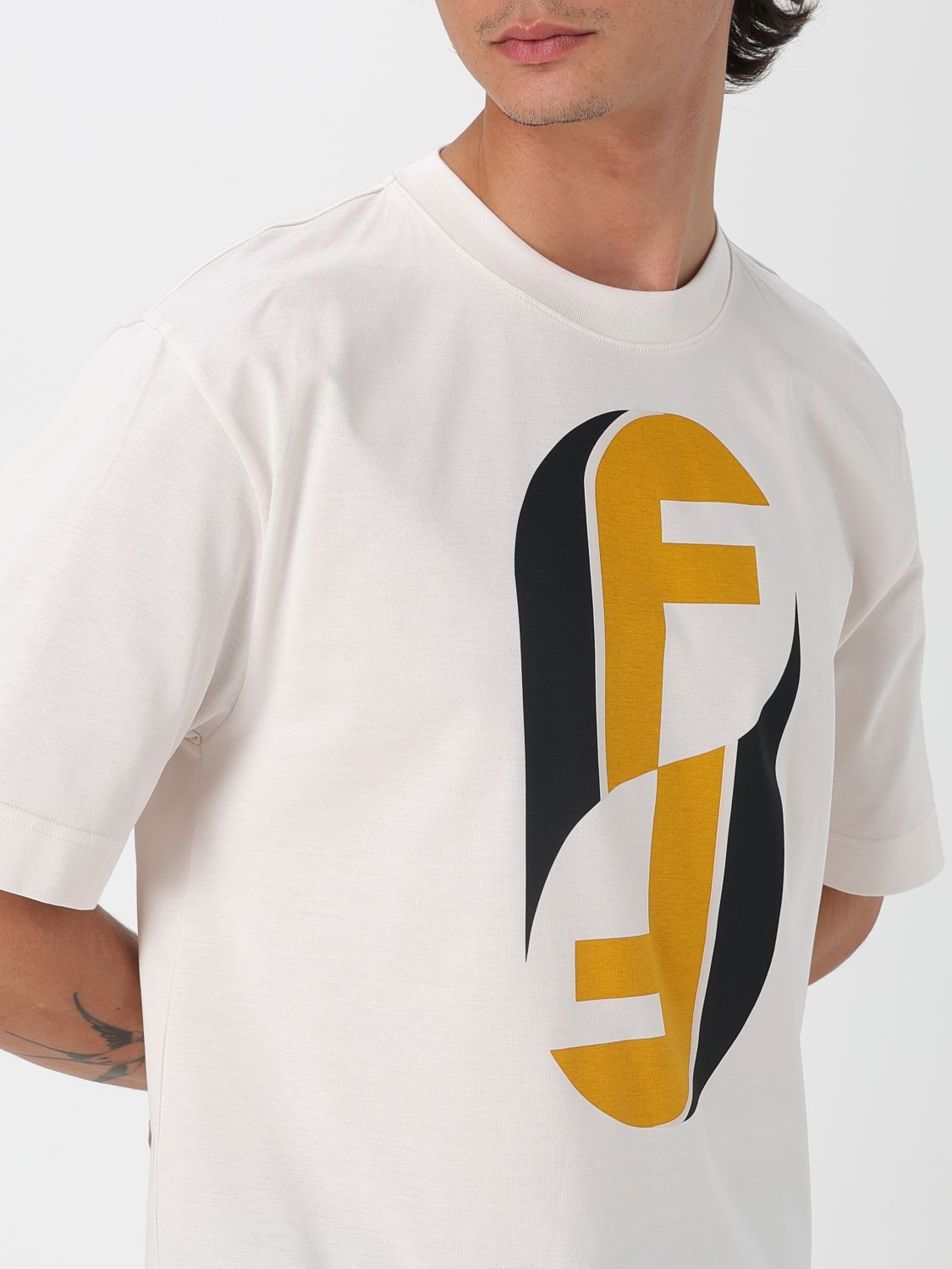 Fendi T Shirt Men White
