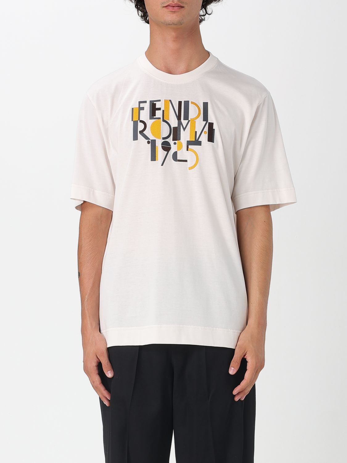 Fendi T Shirt Men White