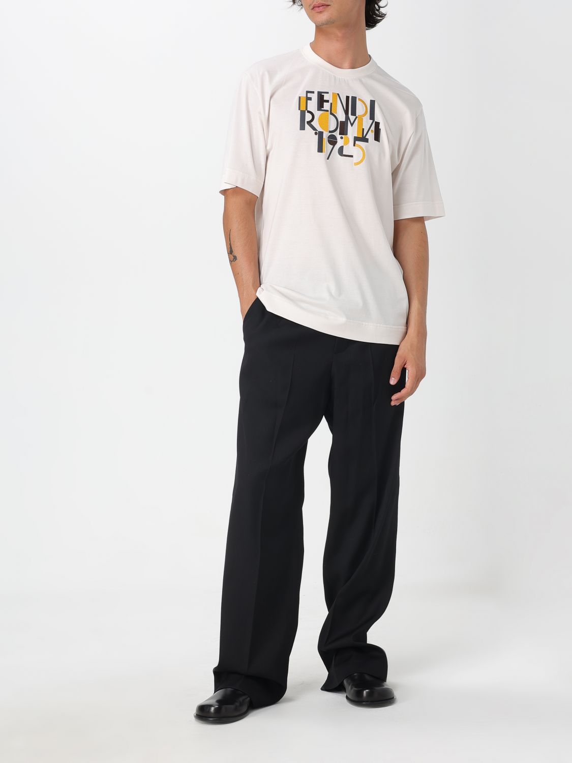 Fendi T Shirt Men White