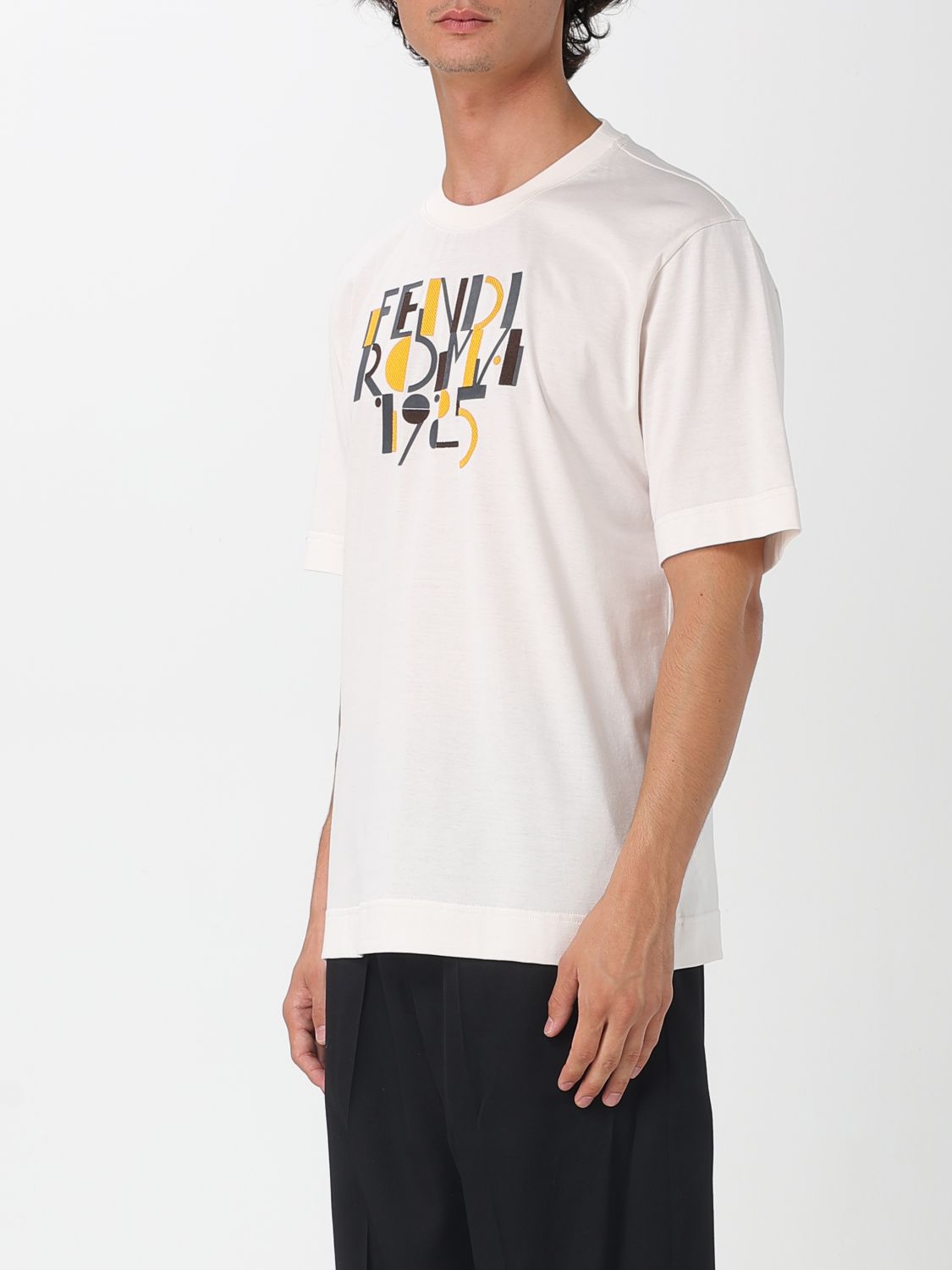 Fendi T Shirt Men White