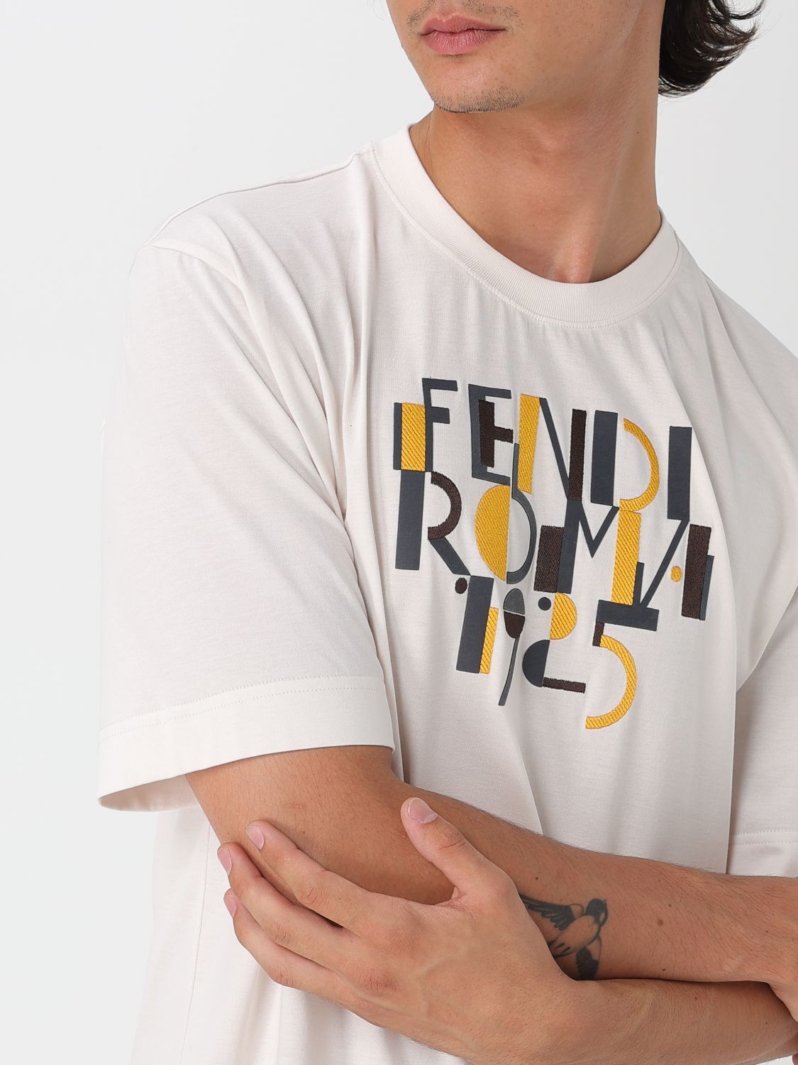 Fendi T Shirt Men White