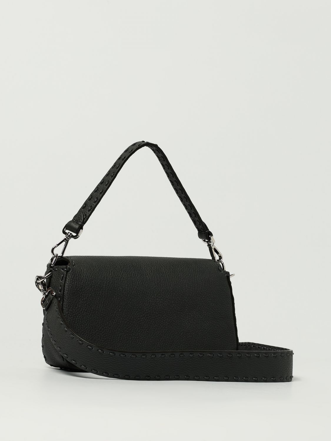 Fendi Shoulder Bag Men Charcoal
