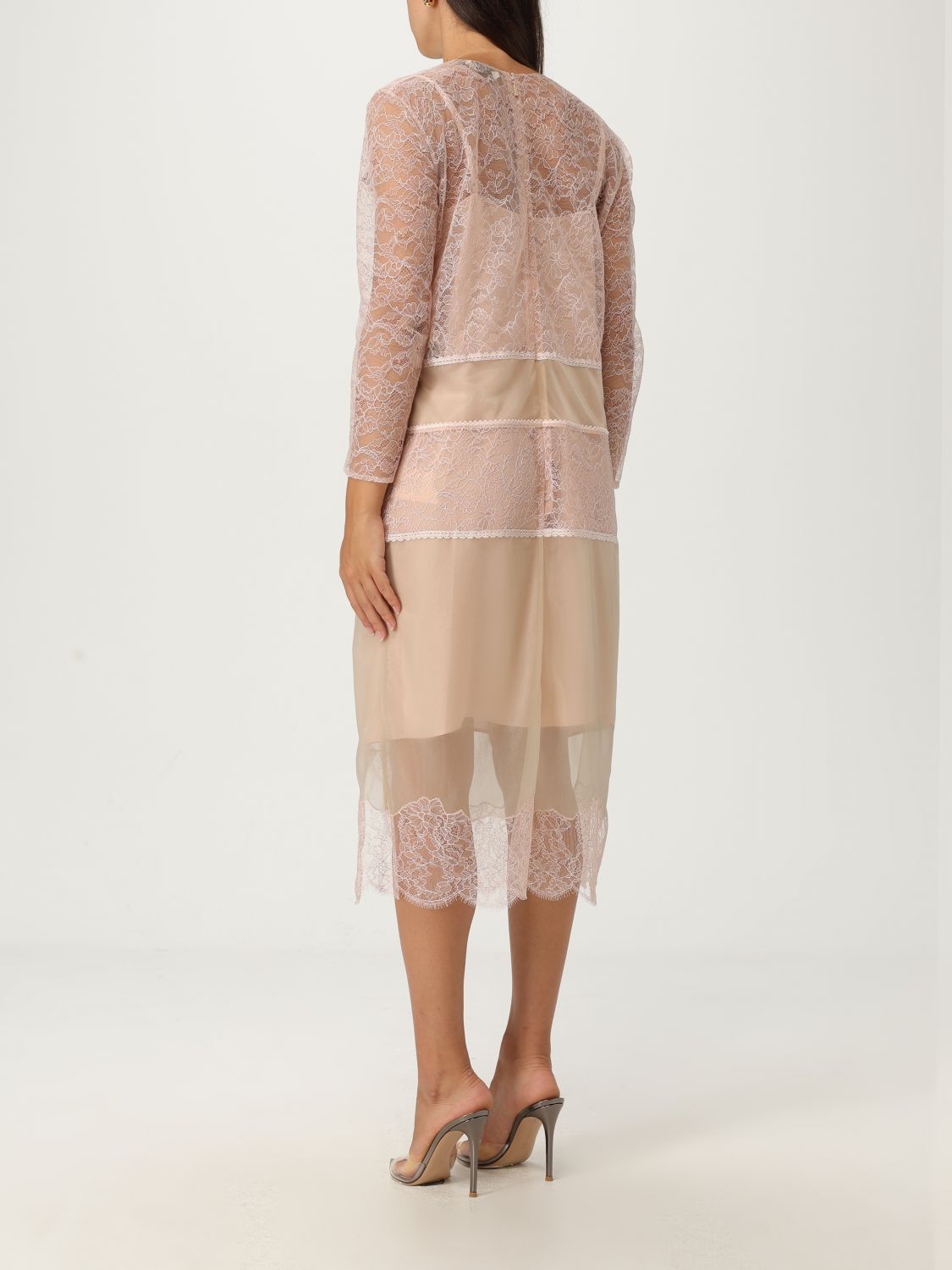 Fendi Dress Woman Blush Pink