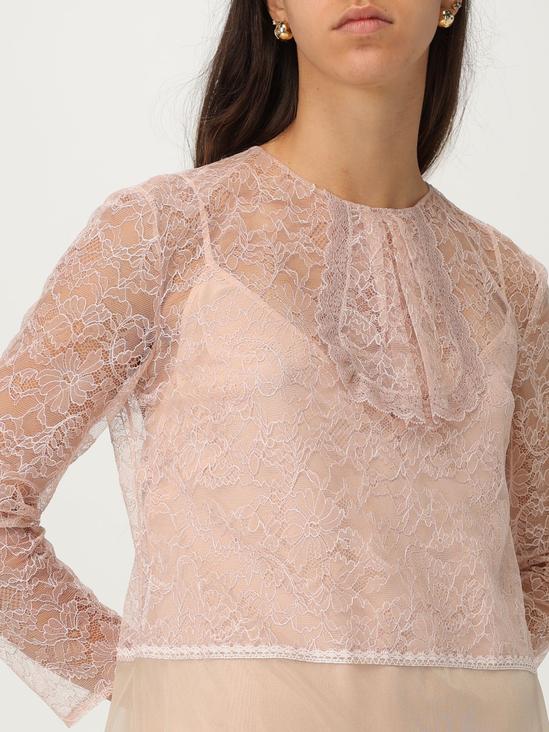 Fendi Dress Woman Blush Pink