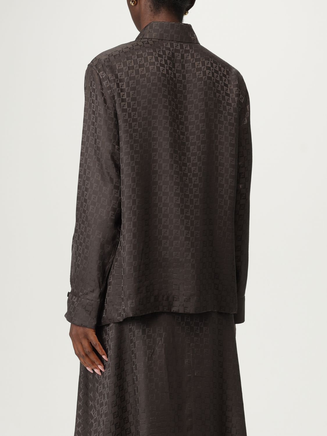 Fendi Shirt Woman Brown