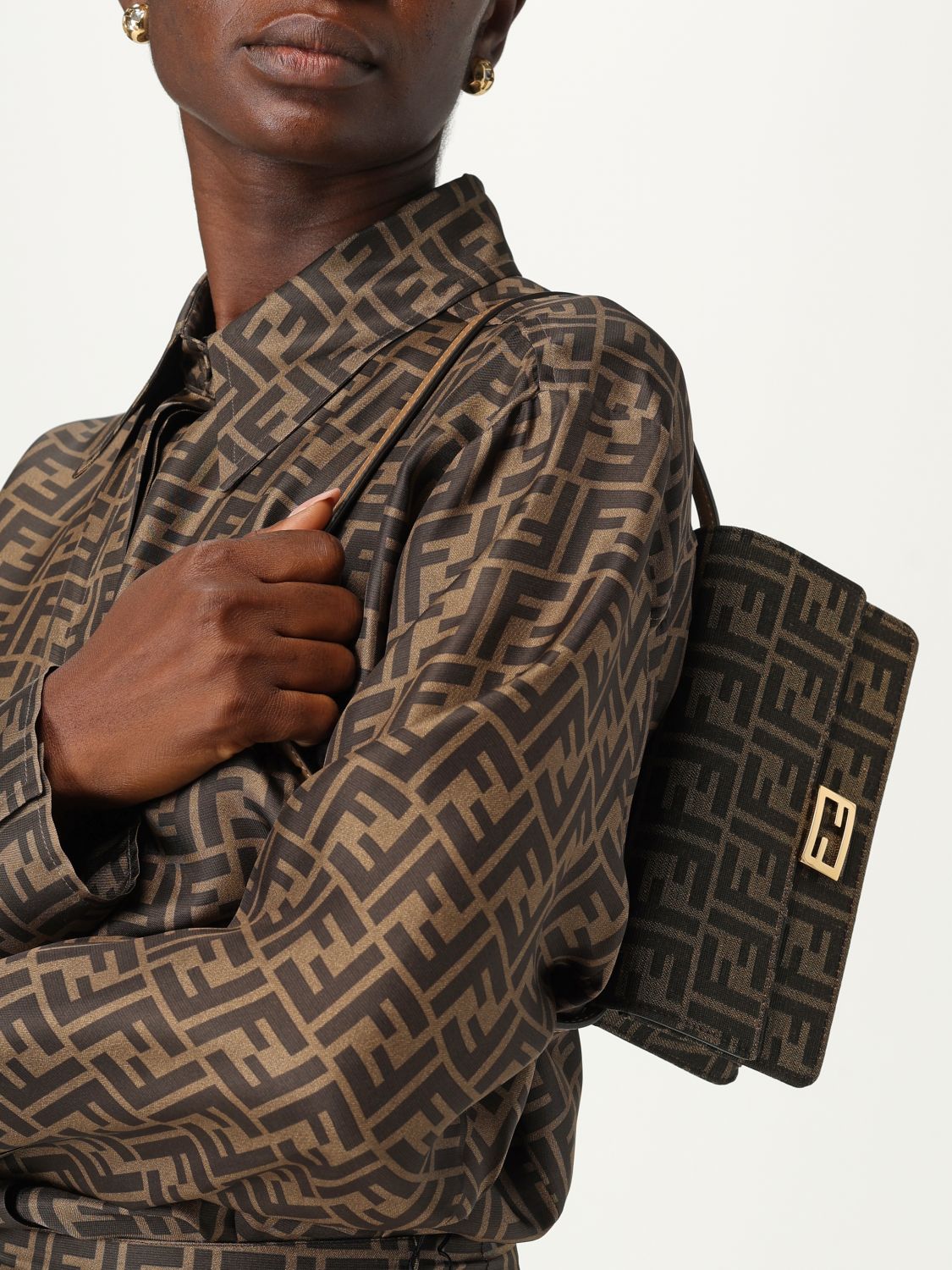 Fendi Wallet On Chain Baguette