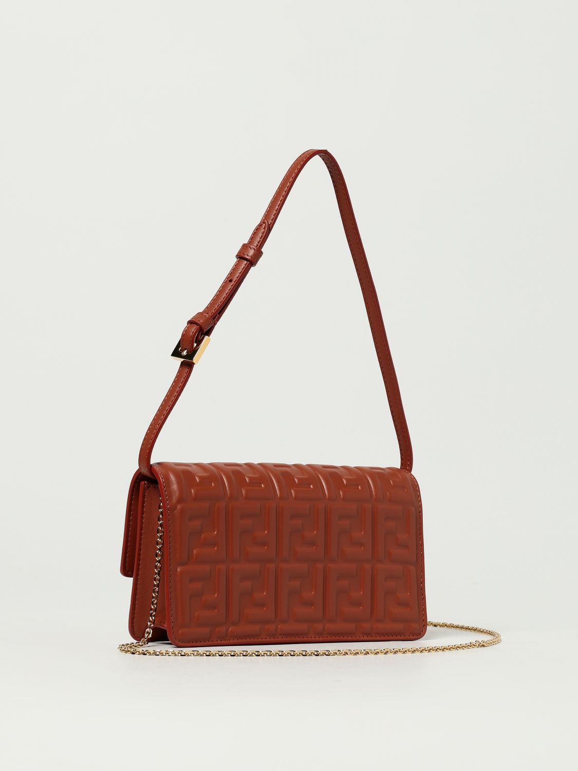 Fendi Shoulder Bag Woman Leather