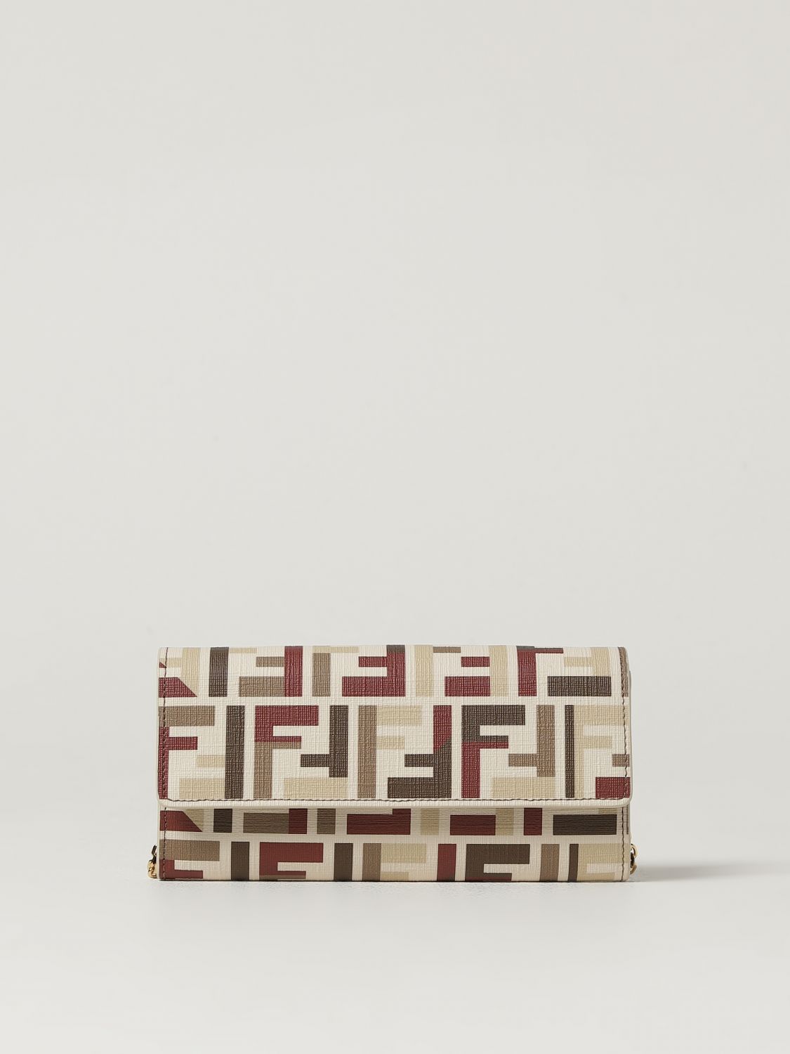 Fendi Shoulder Bag Woman Beige