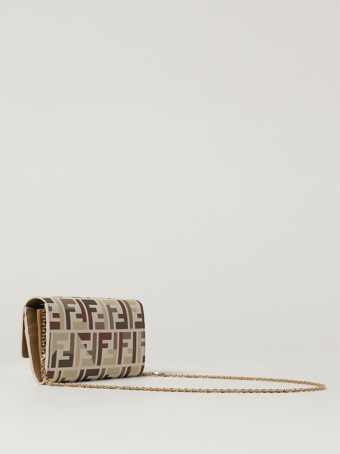 Fendi Shoulder Bag Woman Beige