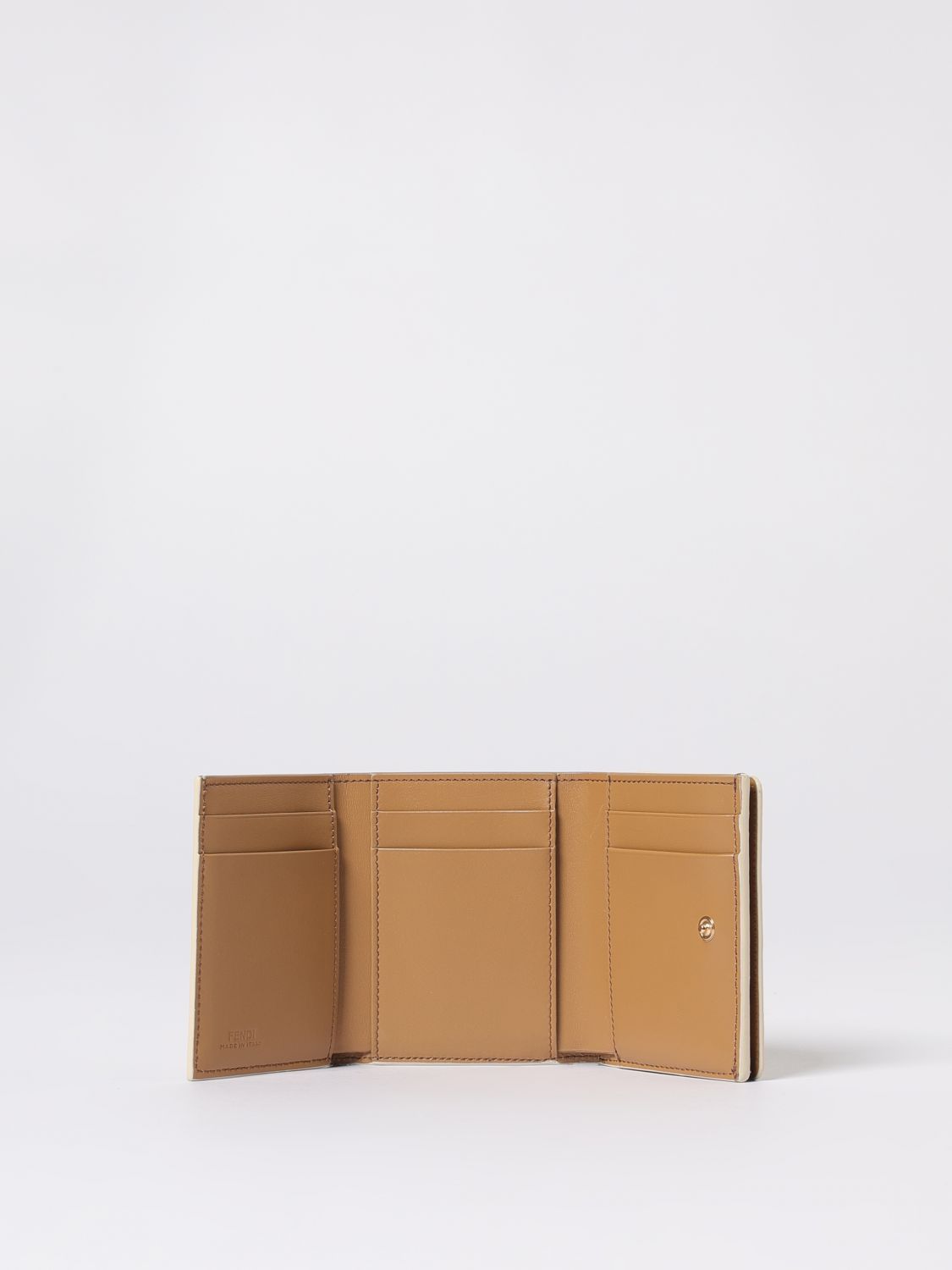 Fendi Wallet Woman Beige