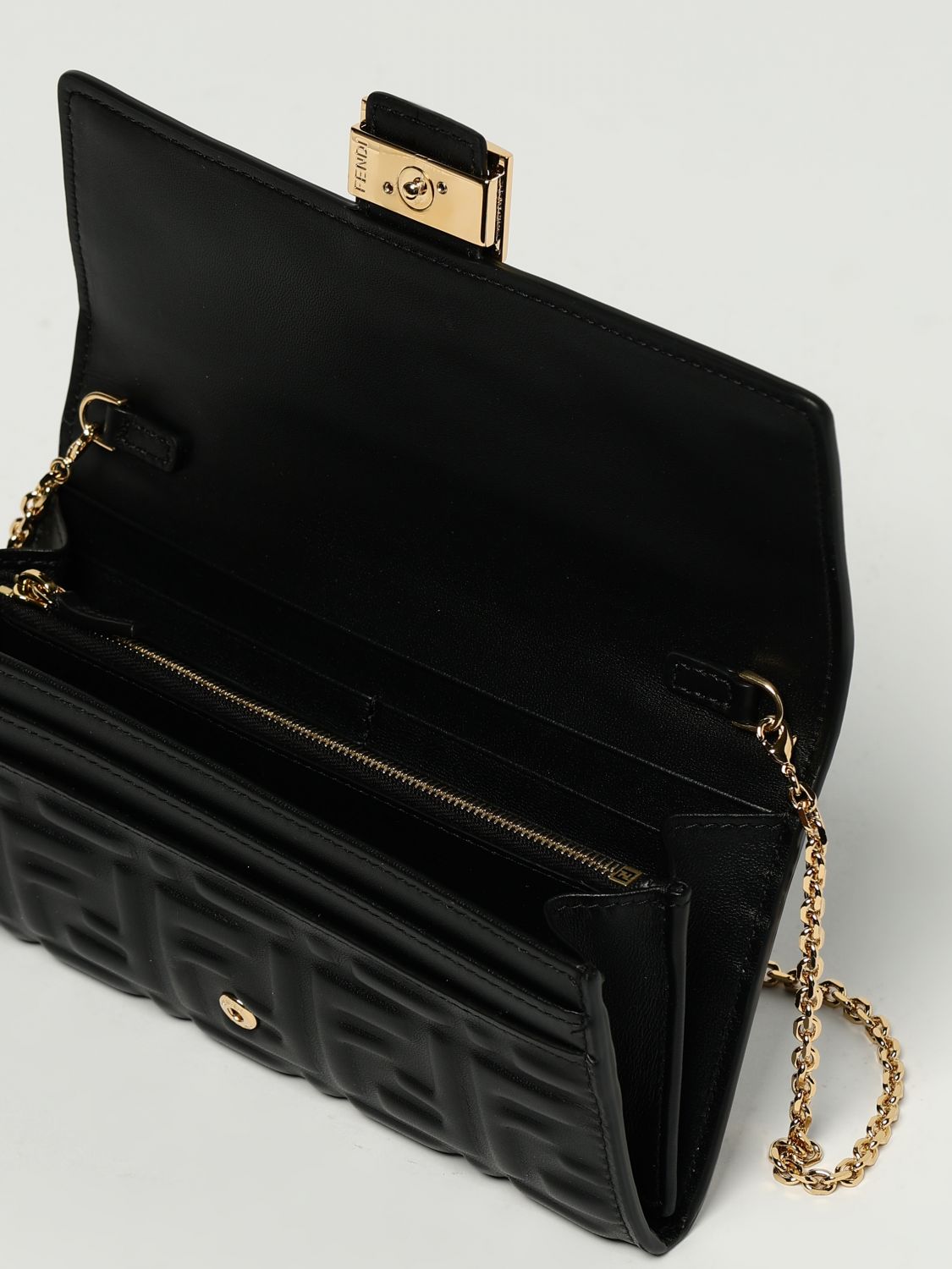 Fendi Shoulder Bag Woman Black