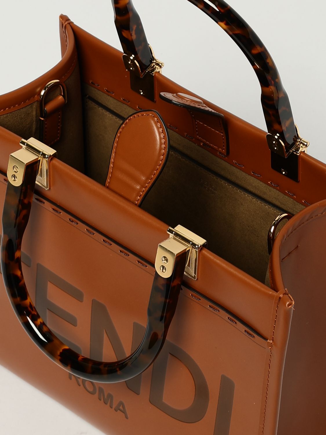 Fendi Shoulder Bag Woman Leather