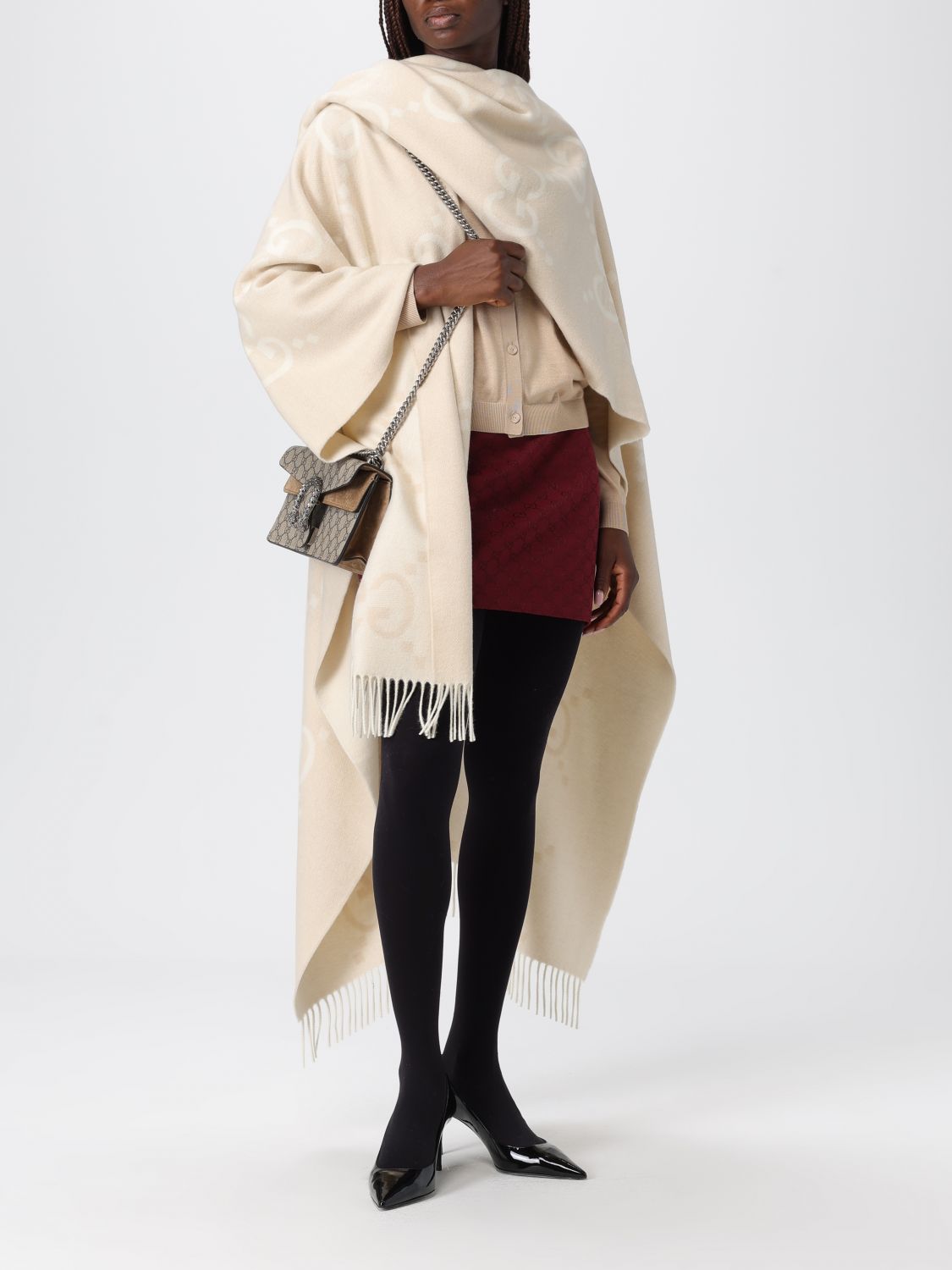 Gucci Shoulder Bag Woman Beige