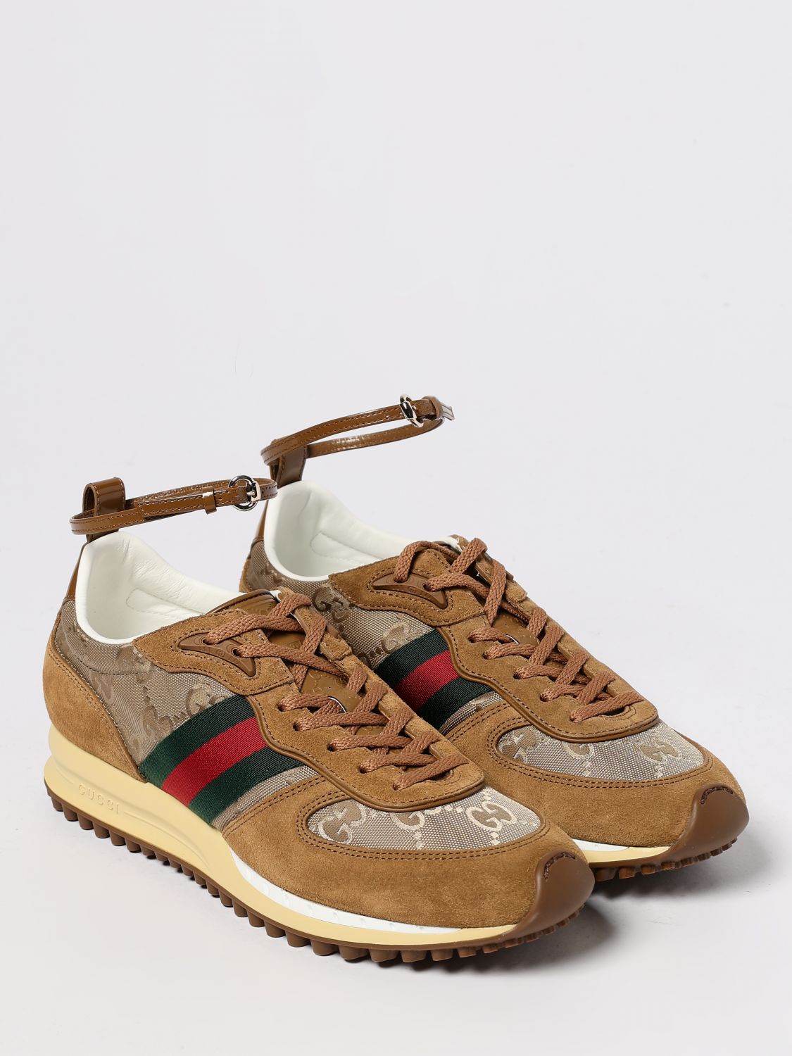 Gucci Sneakers Woman Beige