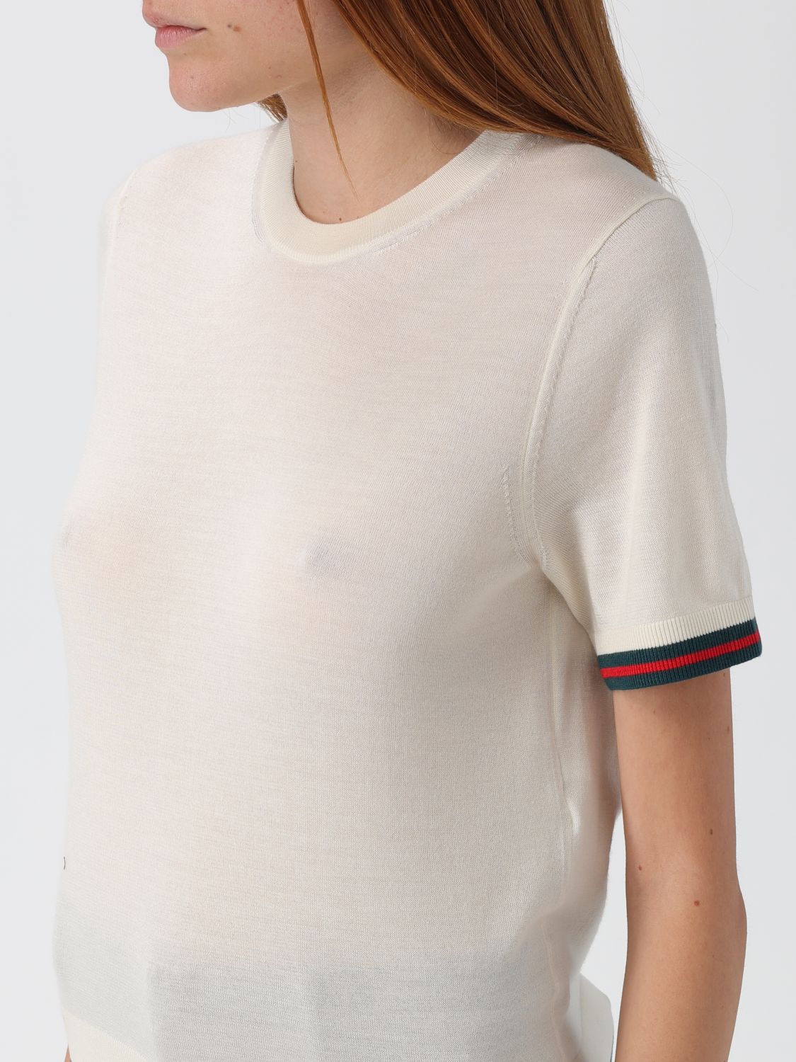 Gucci Sweater Woman White