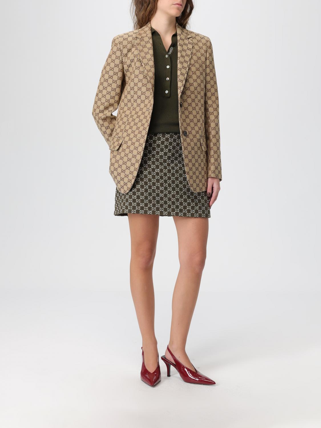 Gucci Skirt Woman Green