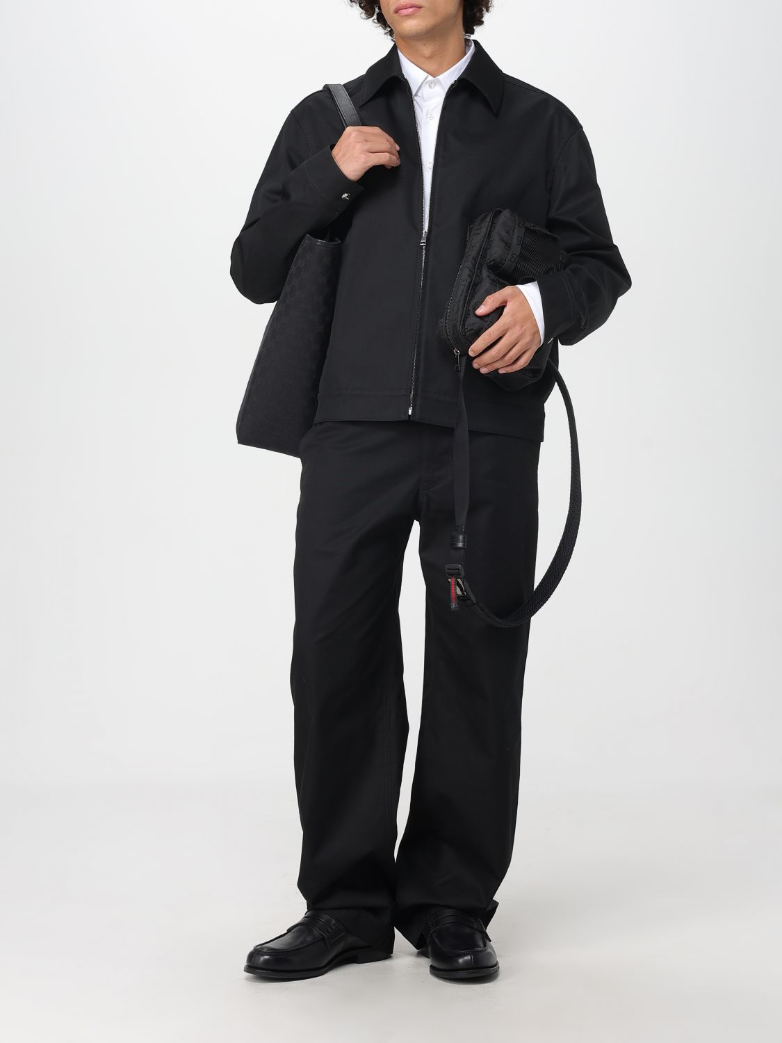 Gucci Pants Men Black