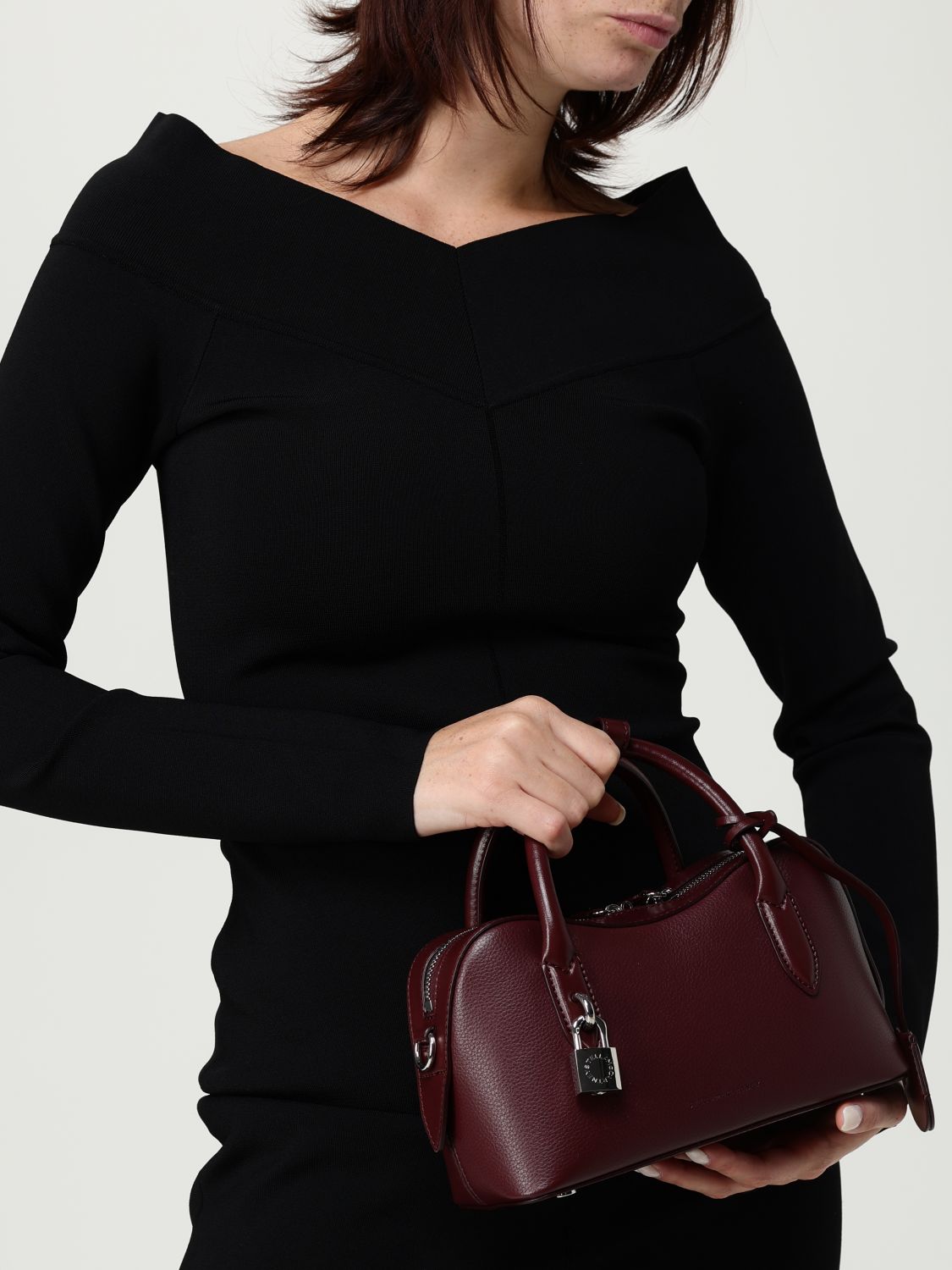 Stella Mccartney Handbag Woman Burgundy