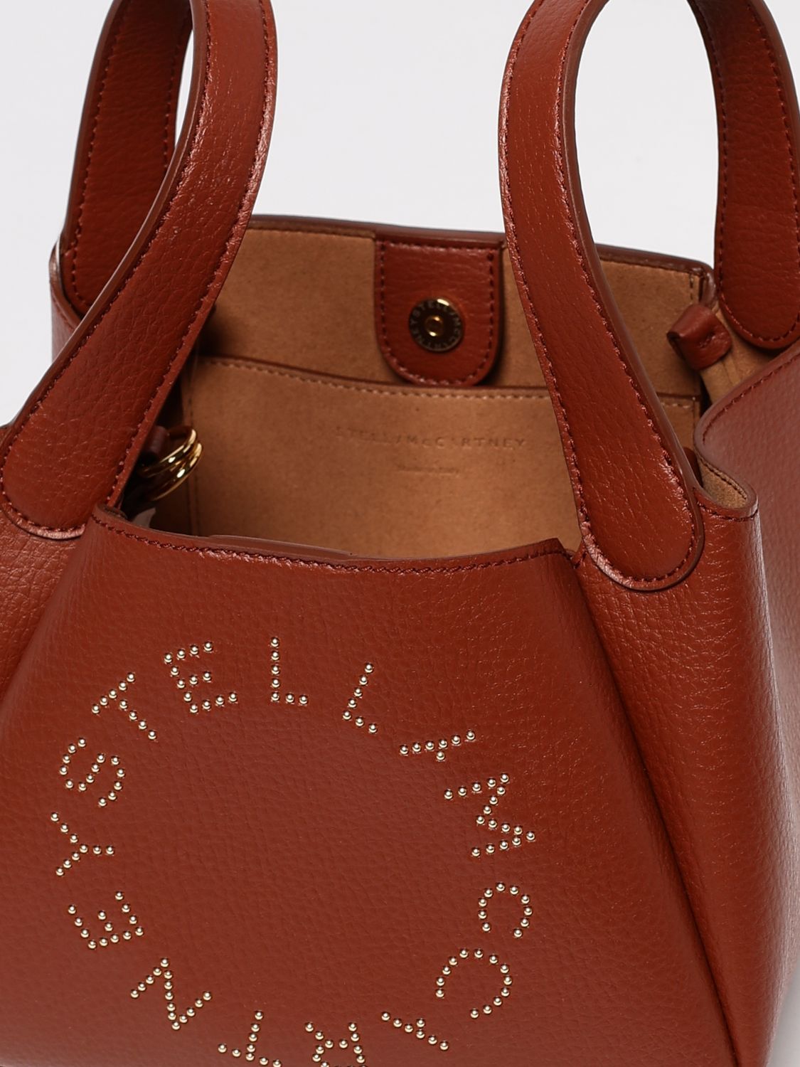 Stella Mccartney Shoulder Bag Woman Brick Red