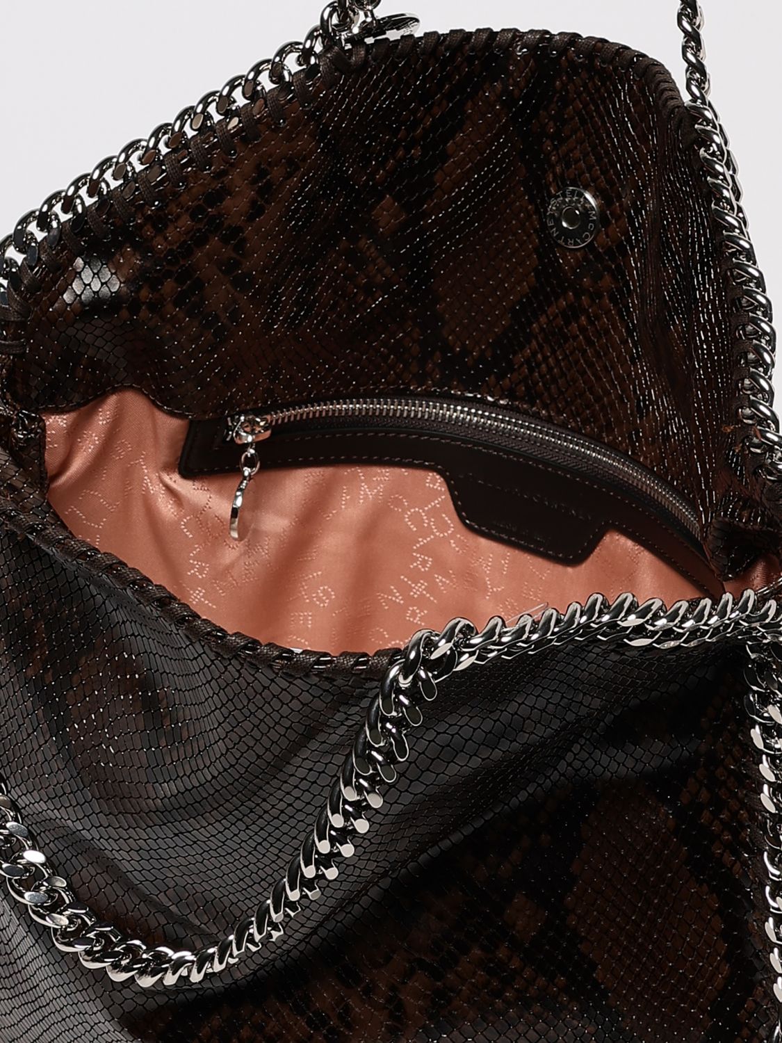 Stella Mccartney Tote Bags Woman Brown