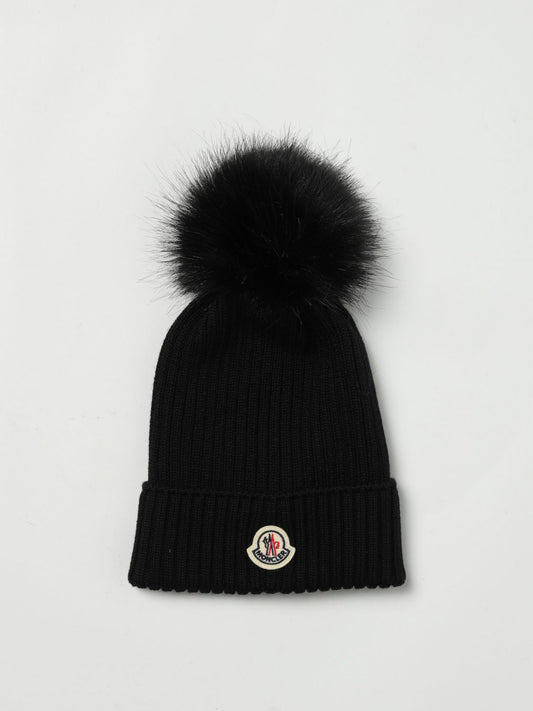 Moncler Girls' Hats Kids Black
