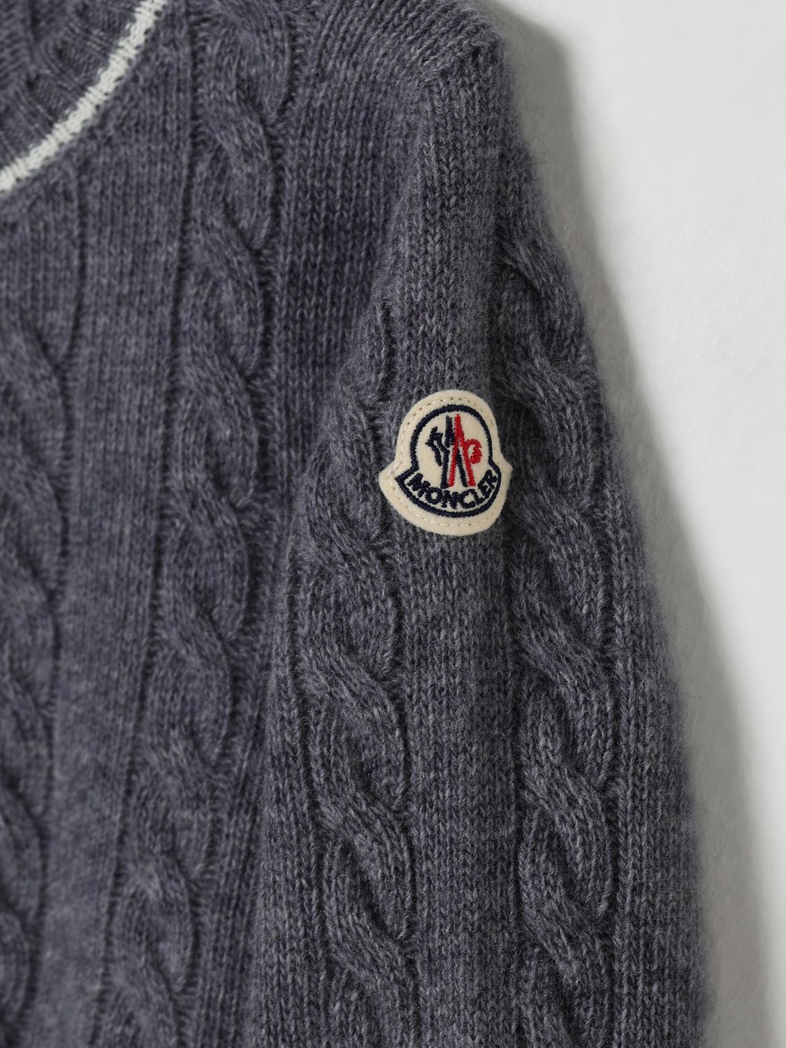 Moncler Sweater Kids Grey