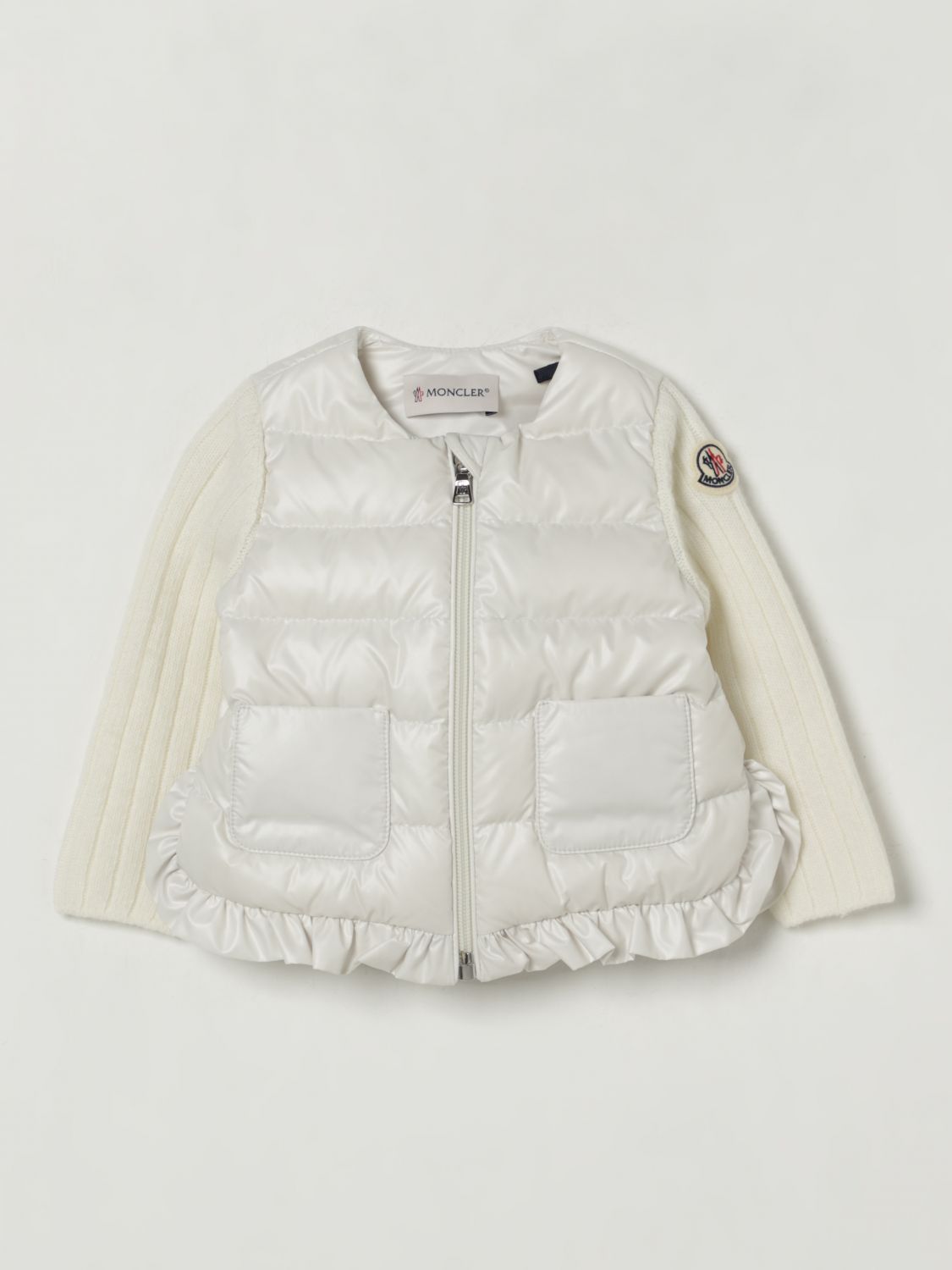 Moncler Jacket Kids Beige