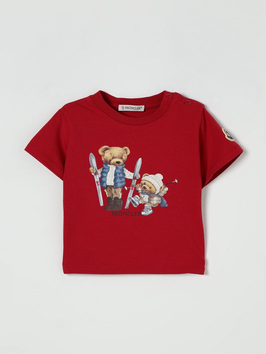 Moncler T Shirt Kids Red