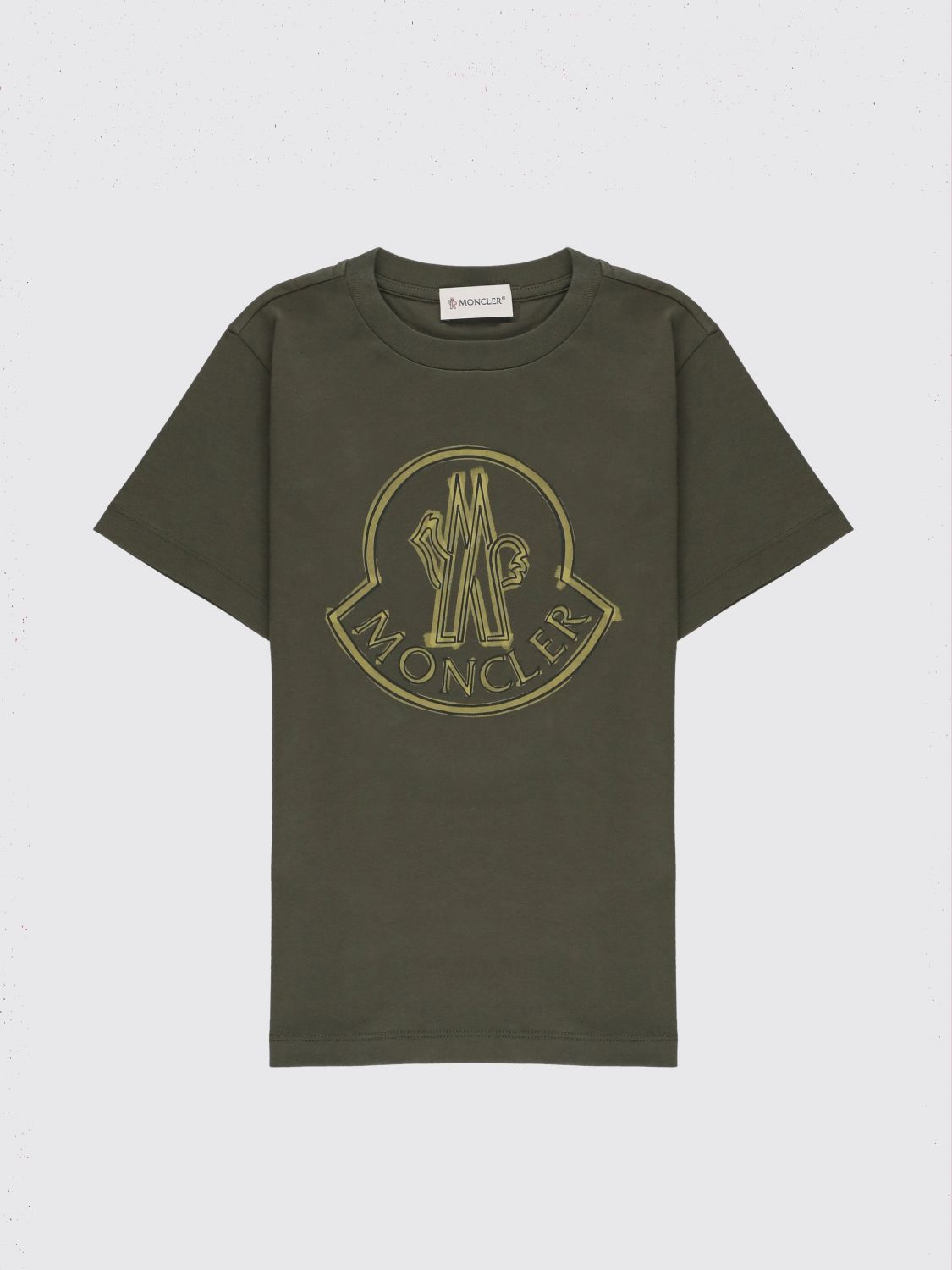 Moncler T Shirt Kids Green