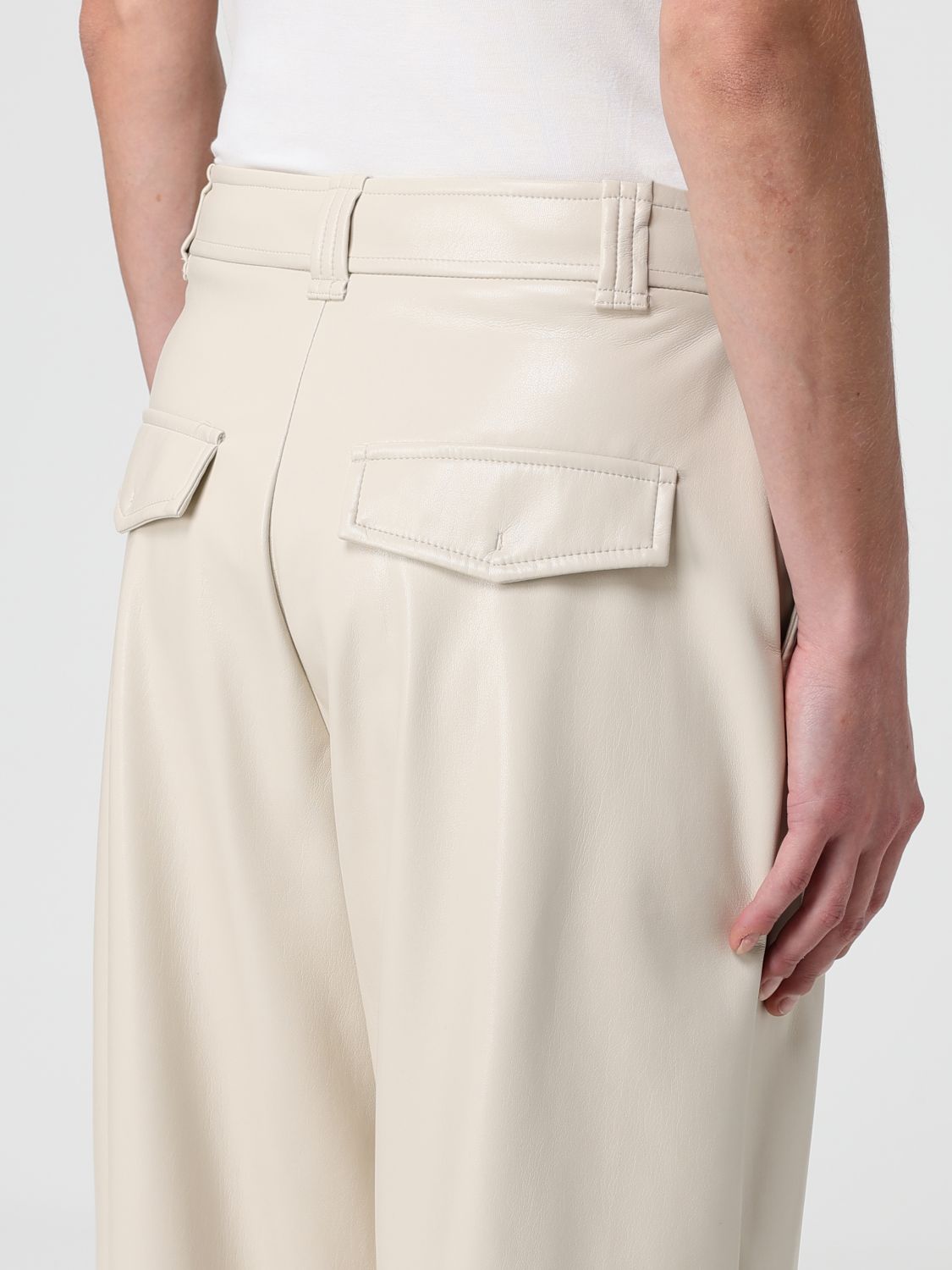 Pinko Pants Woman Beige