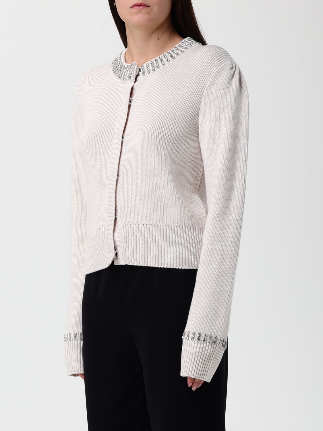 Pinko Cardigan Woman Cream