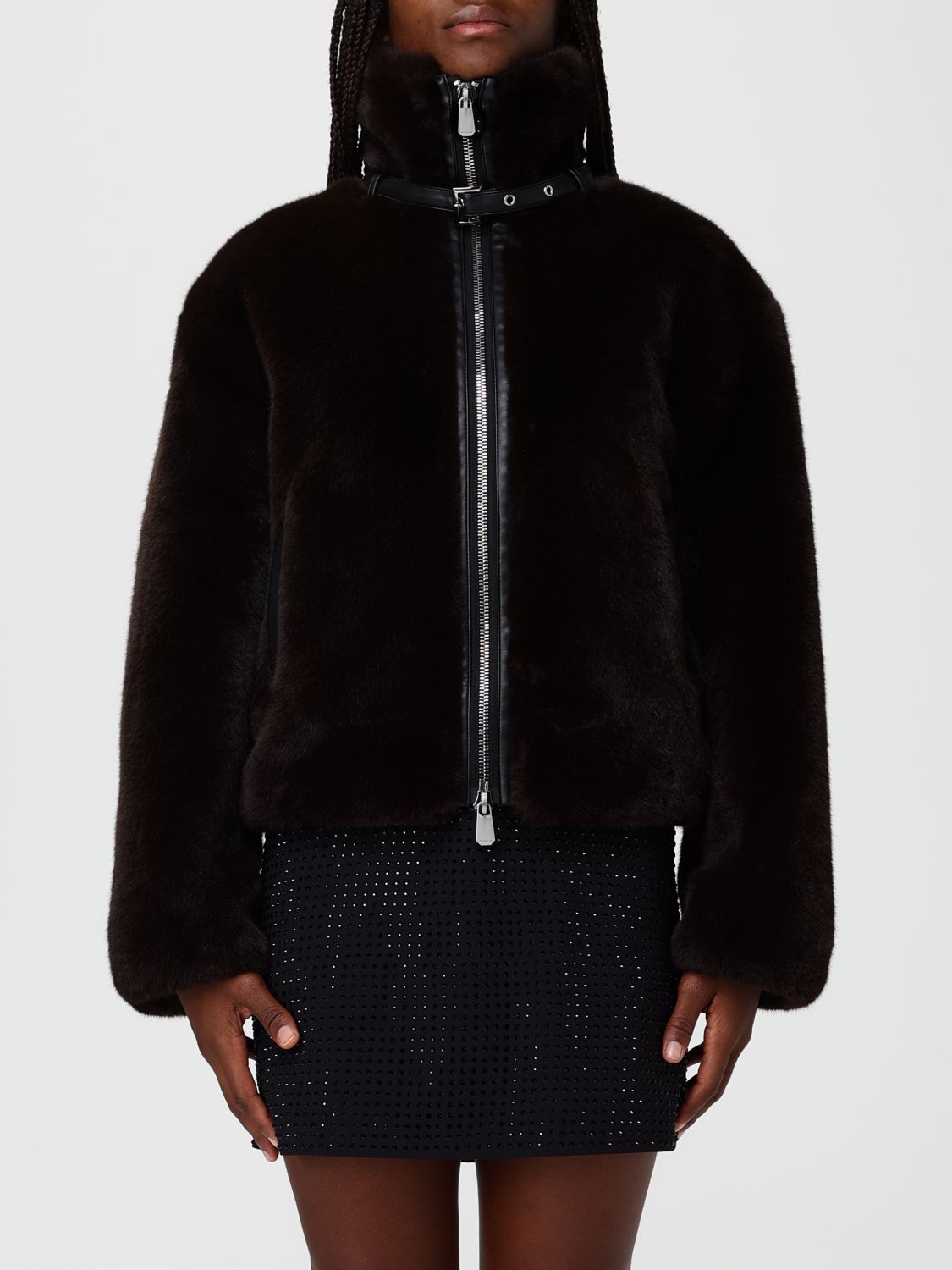 Pinko Jacket Woman Brown