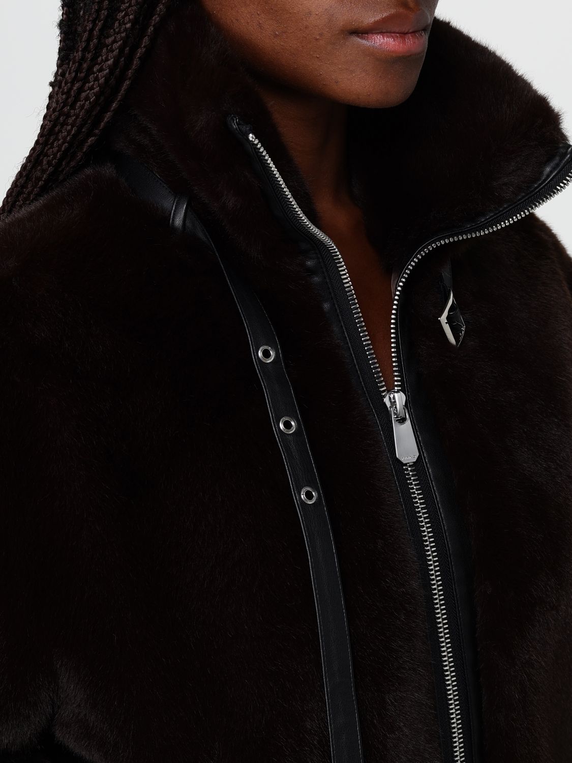 Pinko Jacket Woman Brown