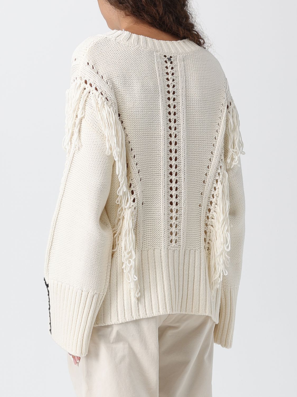 Boss Sweater Woman White
