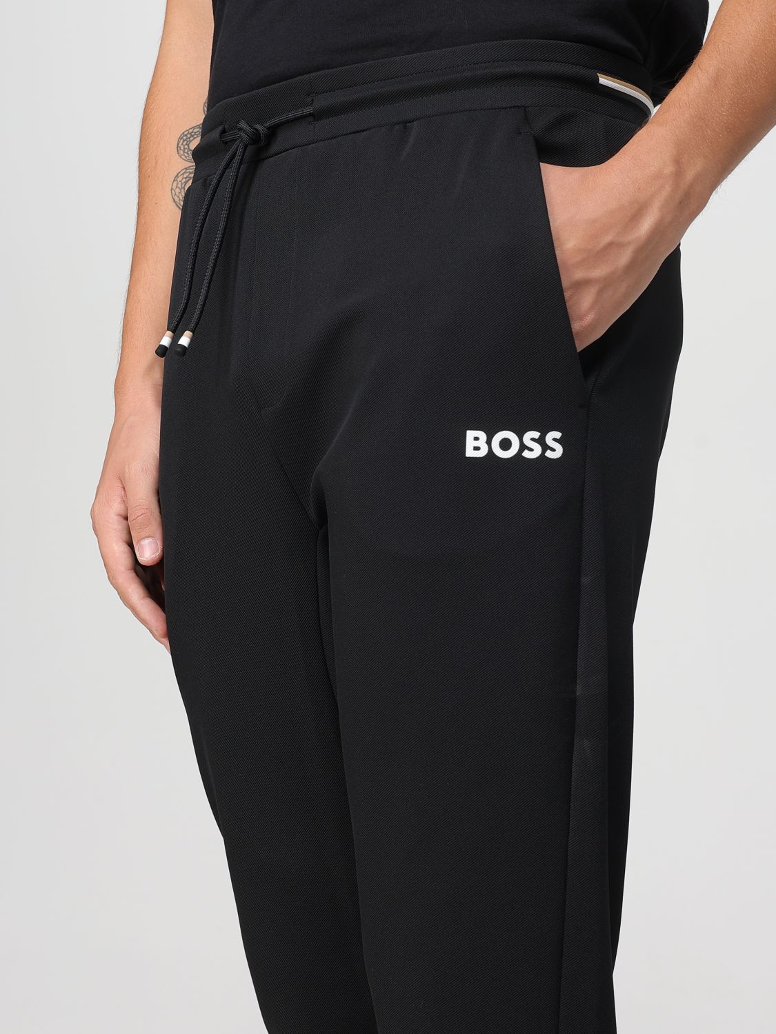 Boss Pants Men Black