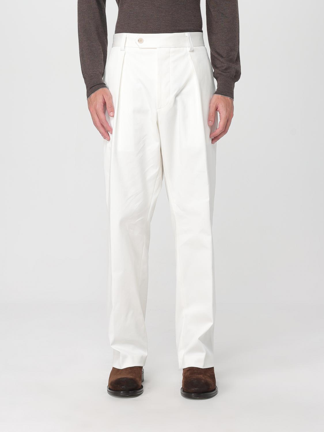 Boss Pants Men White