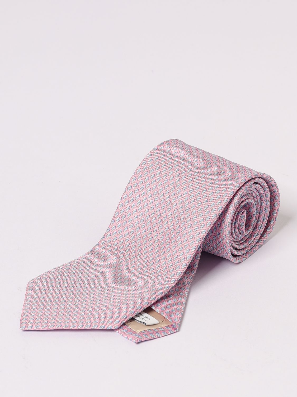 Ferragamo Tie Men Pink