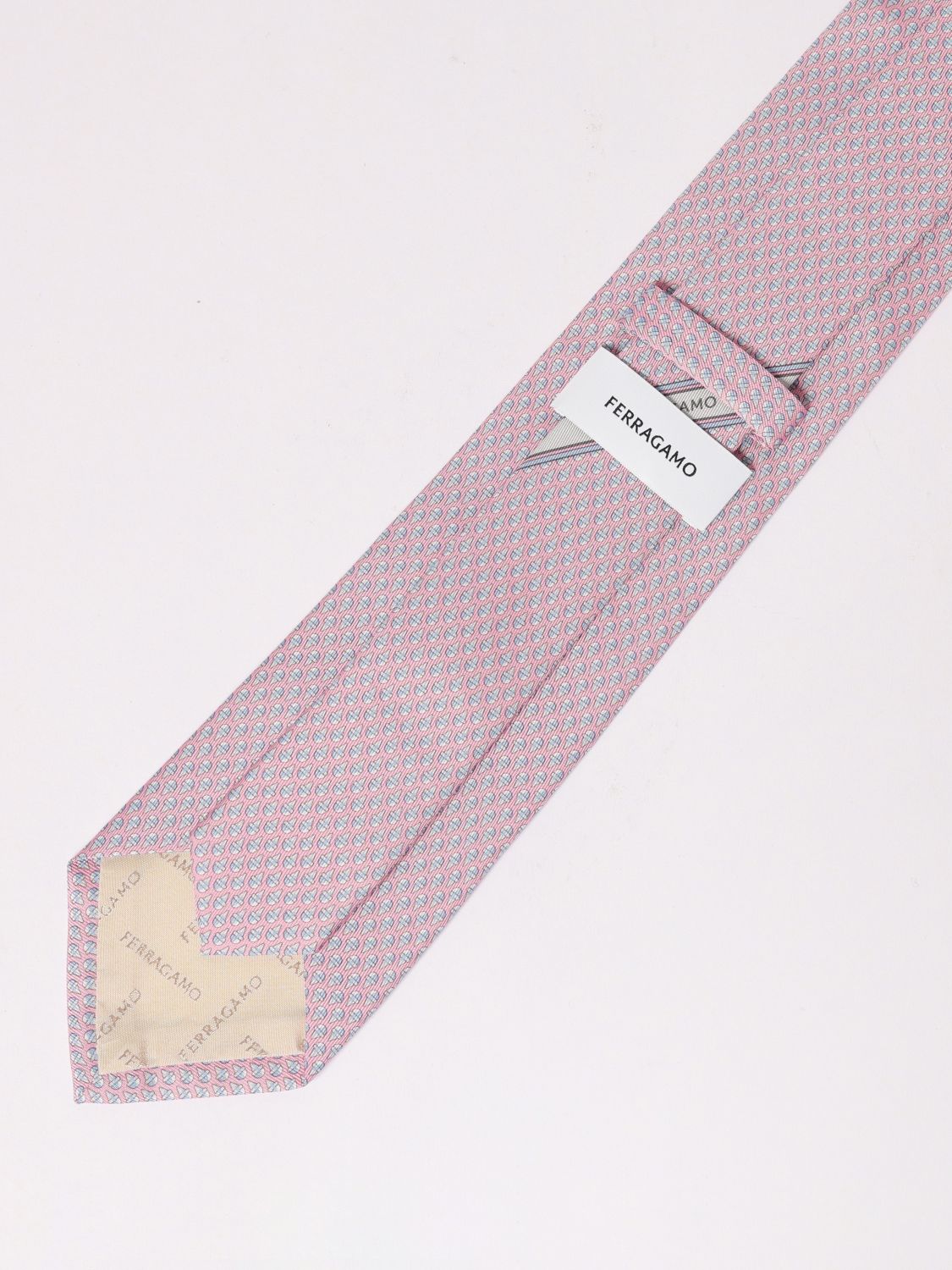 Ferragamo Tie Men Pink