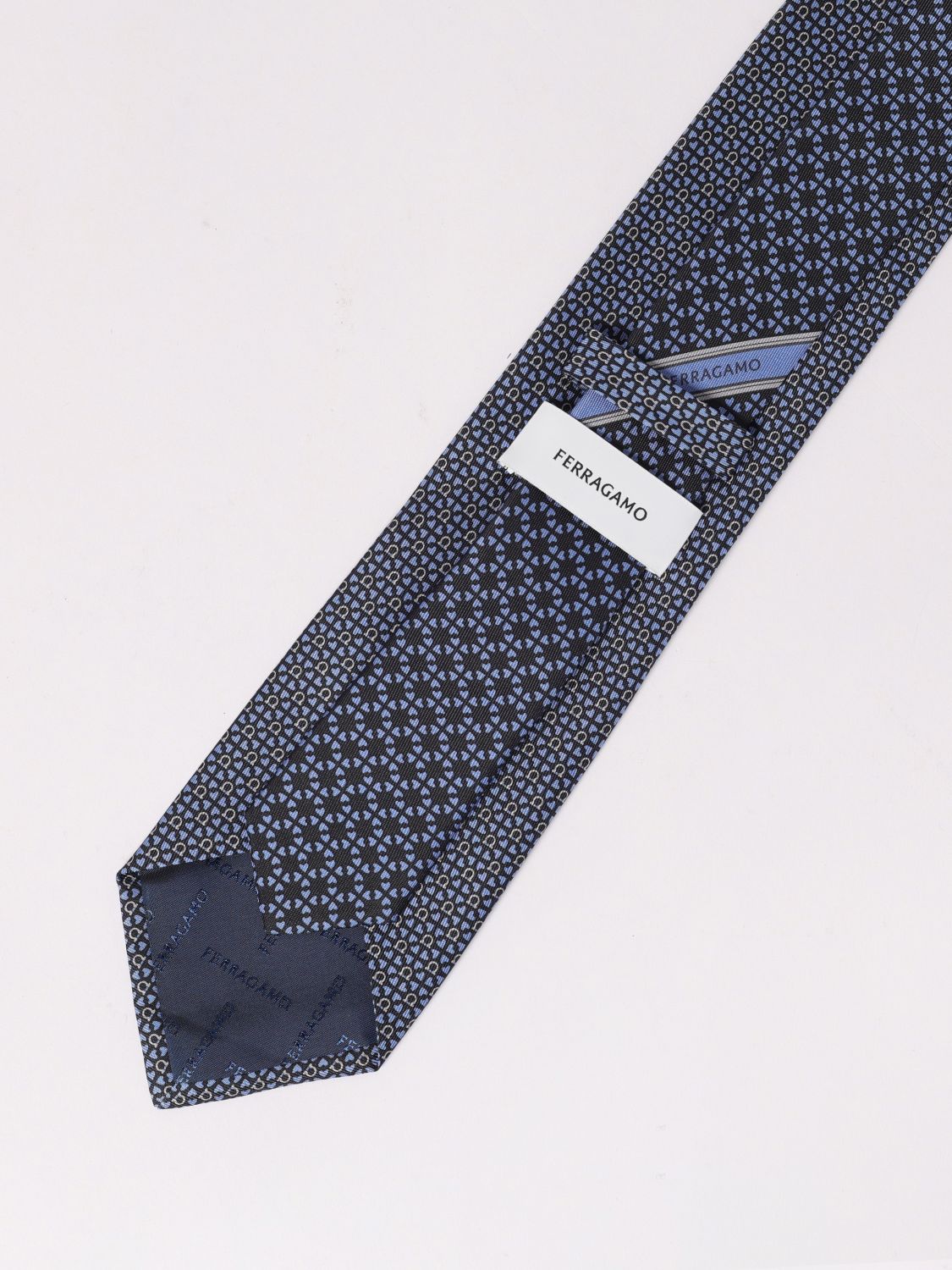 Ferragamo Tie Men Navy