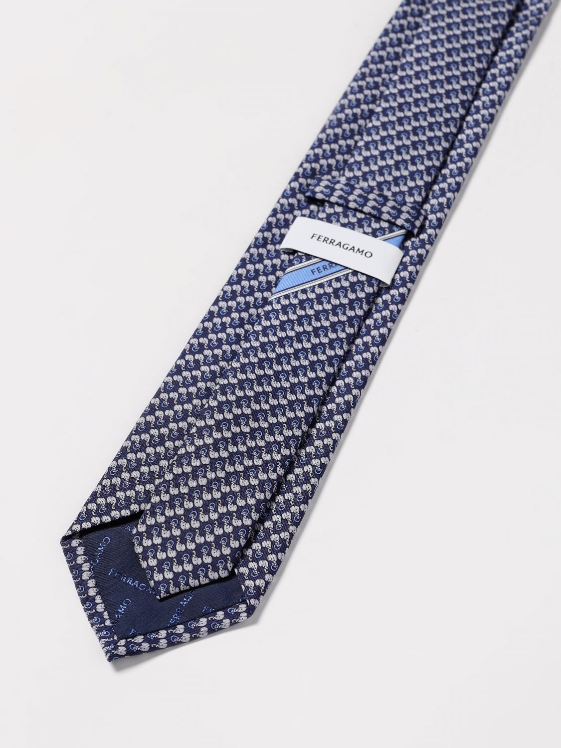 Ferragamo Tie Men Navy