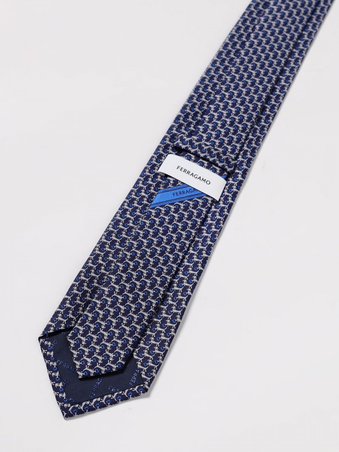 Ferragamo Tie Men Navy