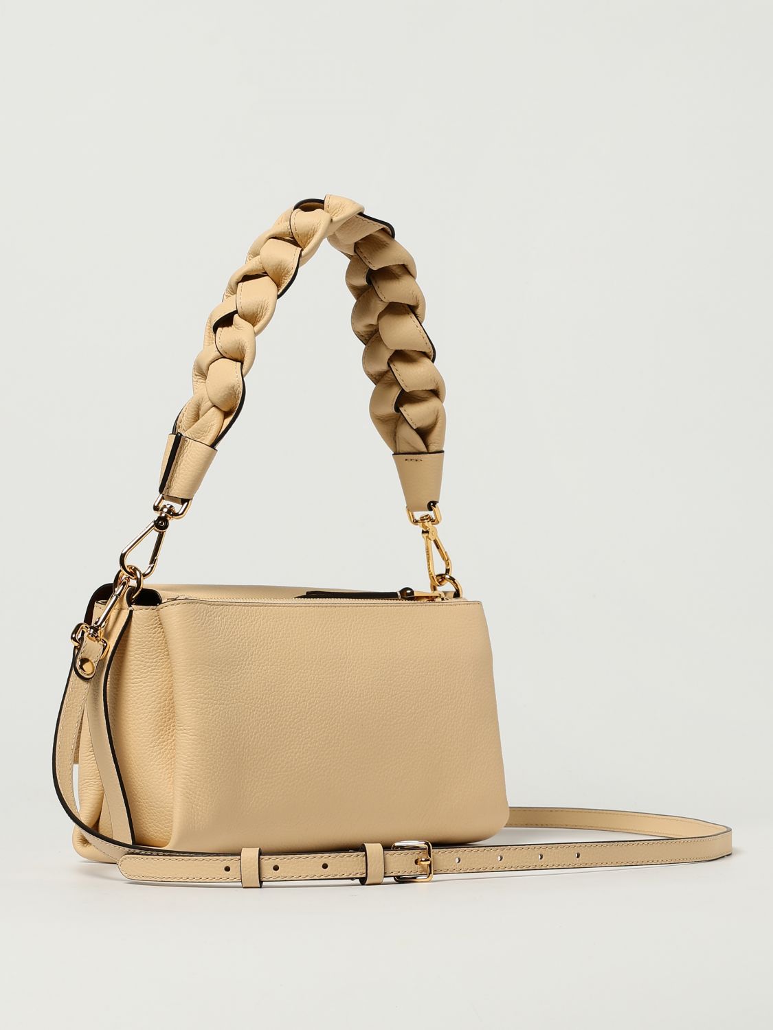Coccinelle Shoulder Bag Woman Beige