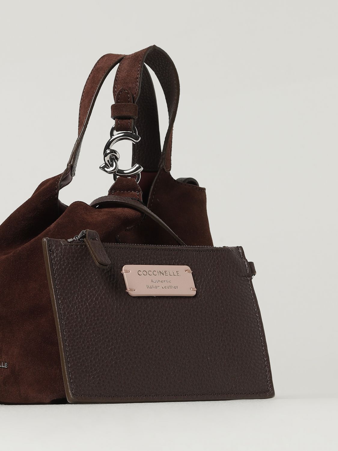Coccinelle Shoulder Bag Woman Brown