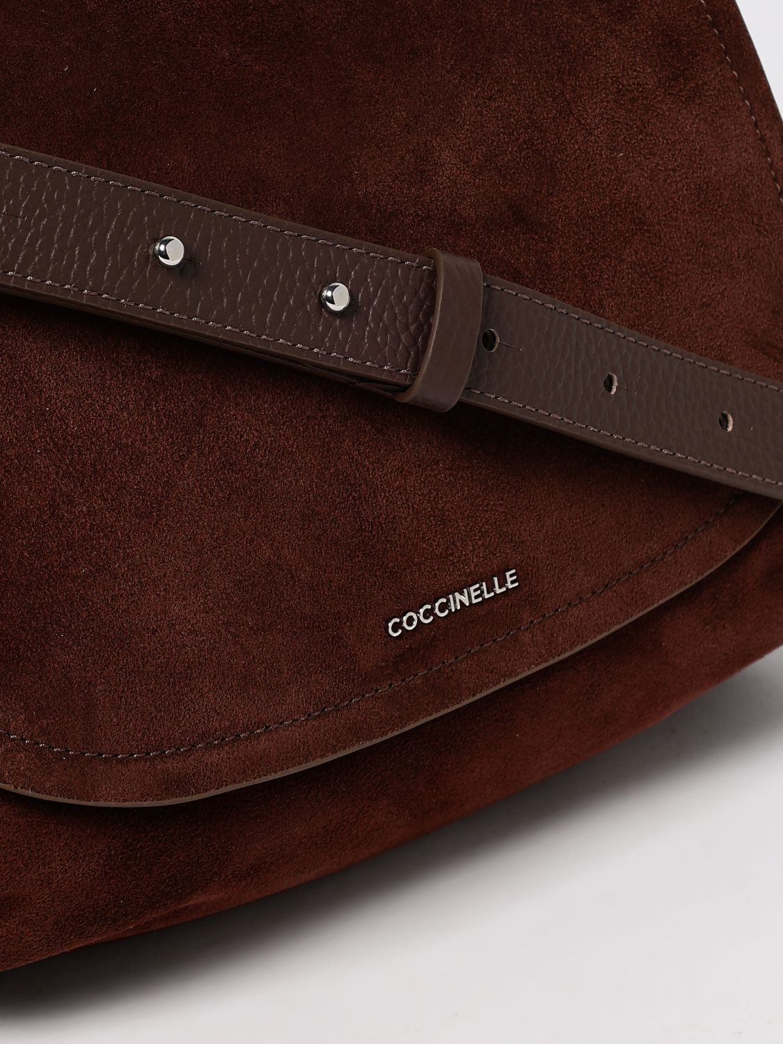 Coccinelle Shoulder Bag Woman Brown
