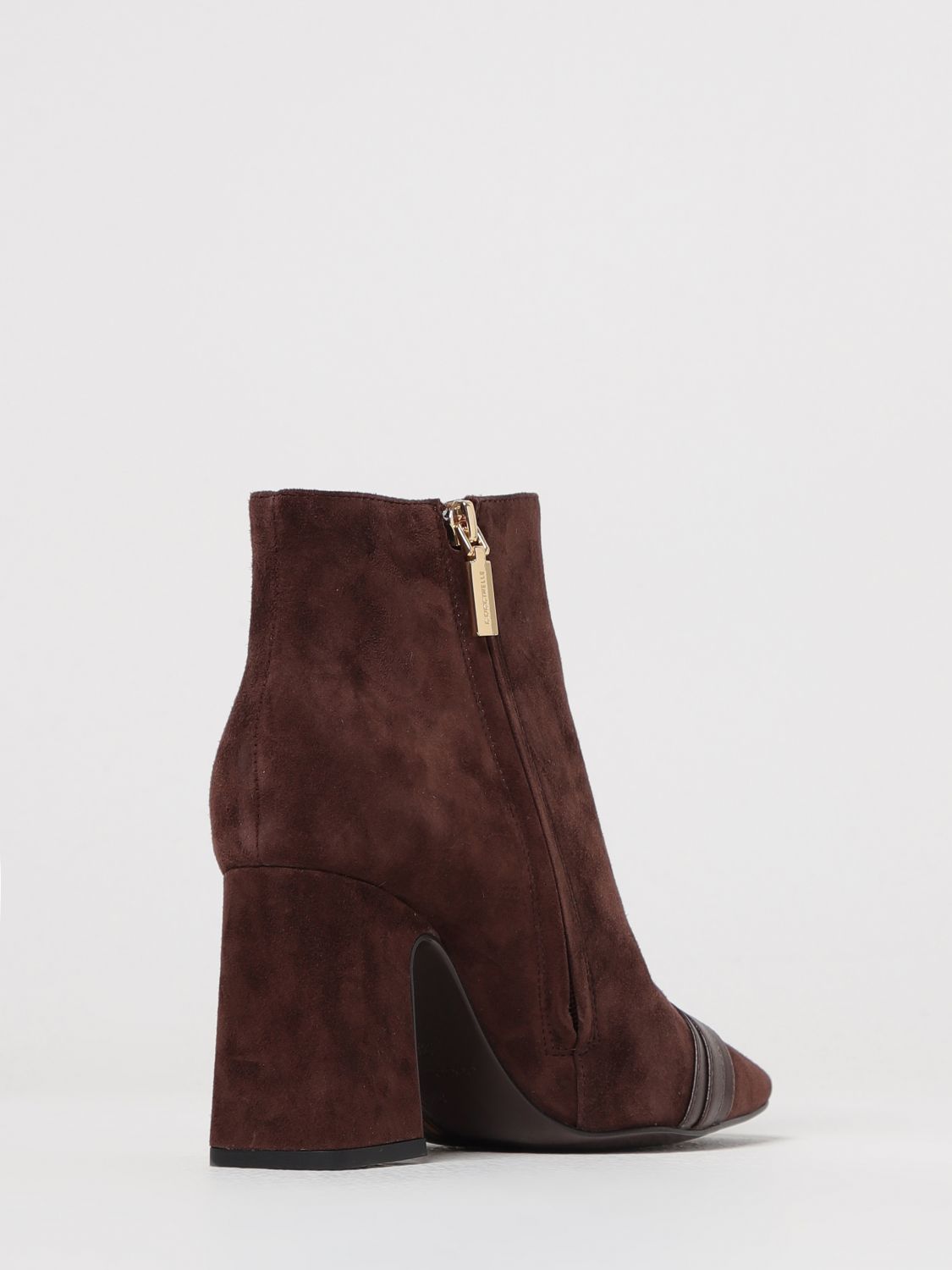 Coccinelle Flat Ankle Boot Woman Brown