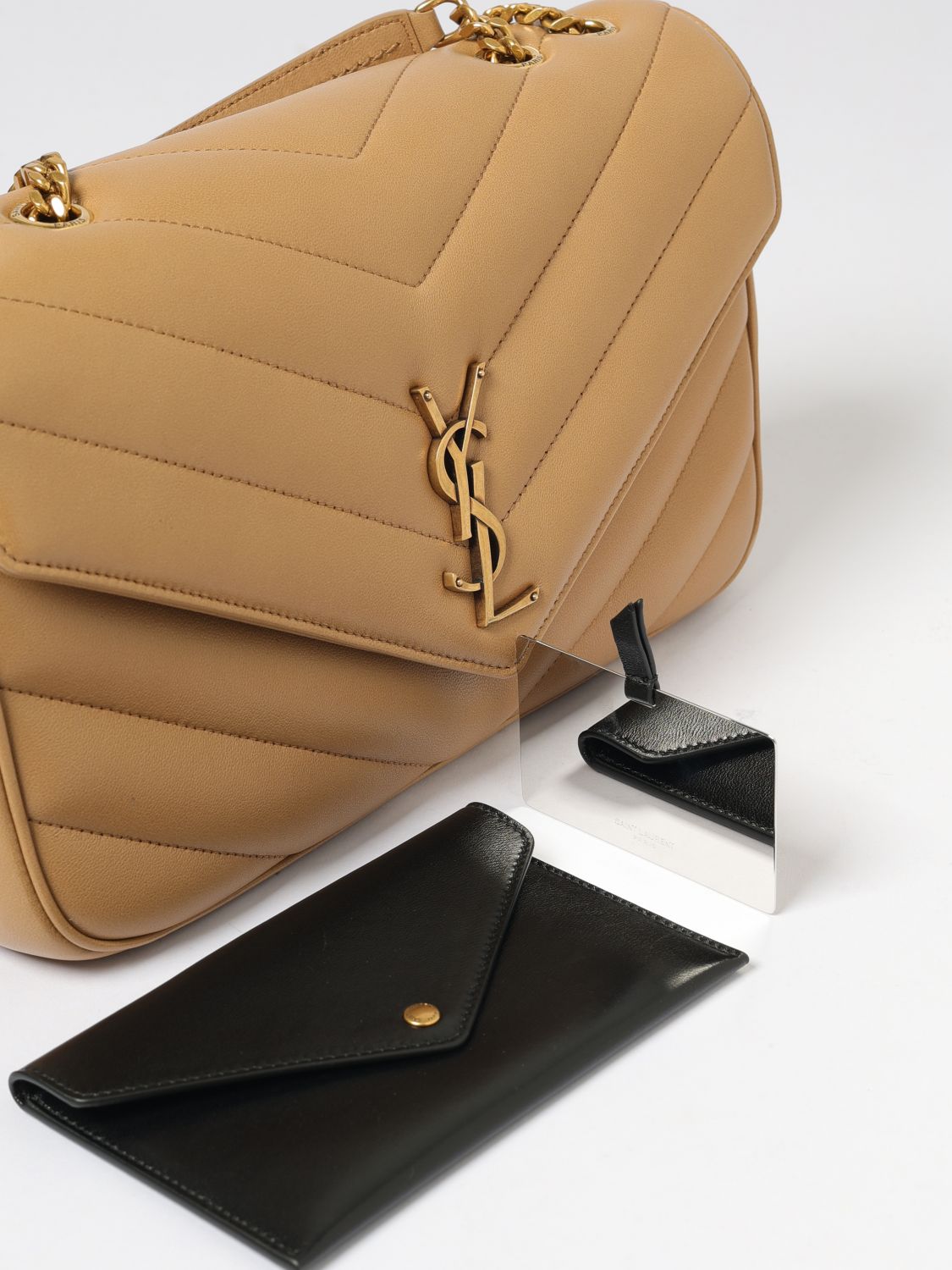 Saint Laurent Shoulder Bag Woman Leather