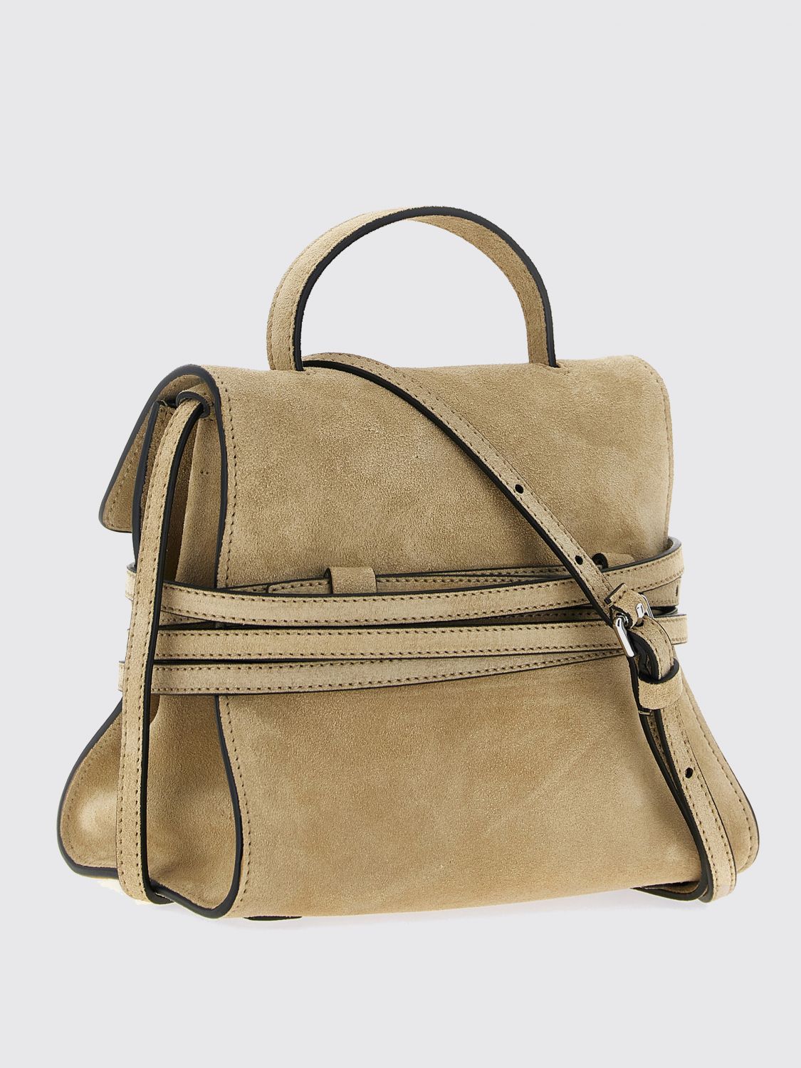 Moschino Couture Shoulder Bag Woman Beige