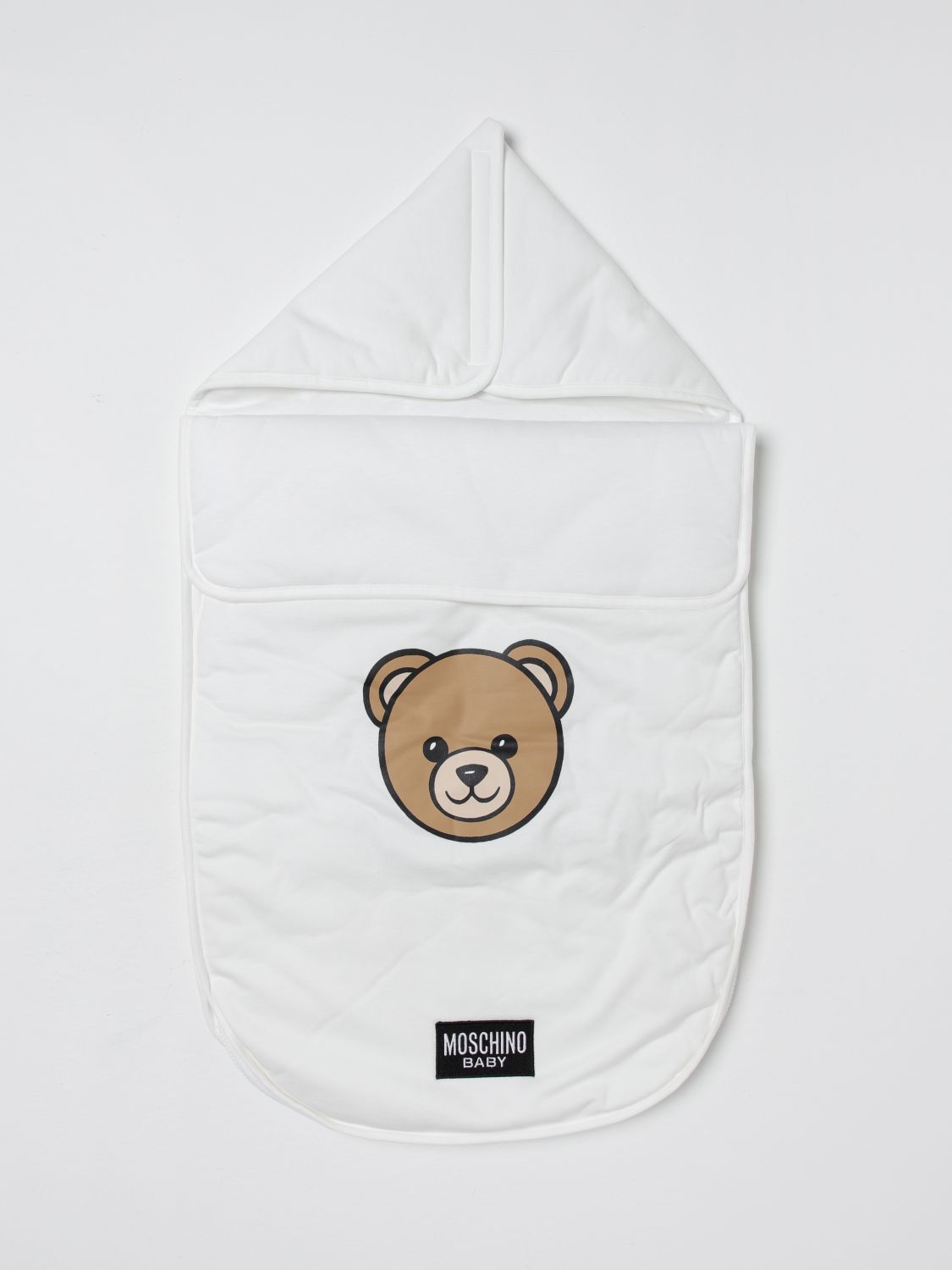 Moschino Blanket Set Kids Beige