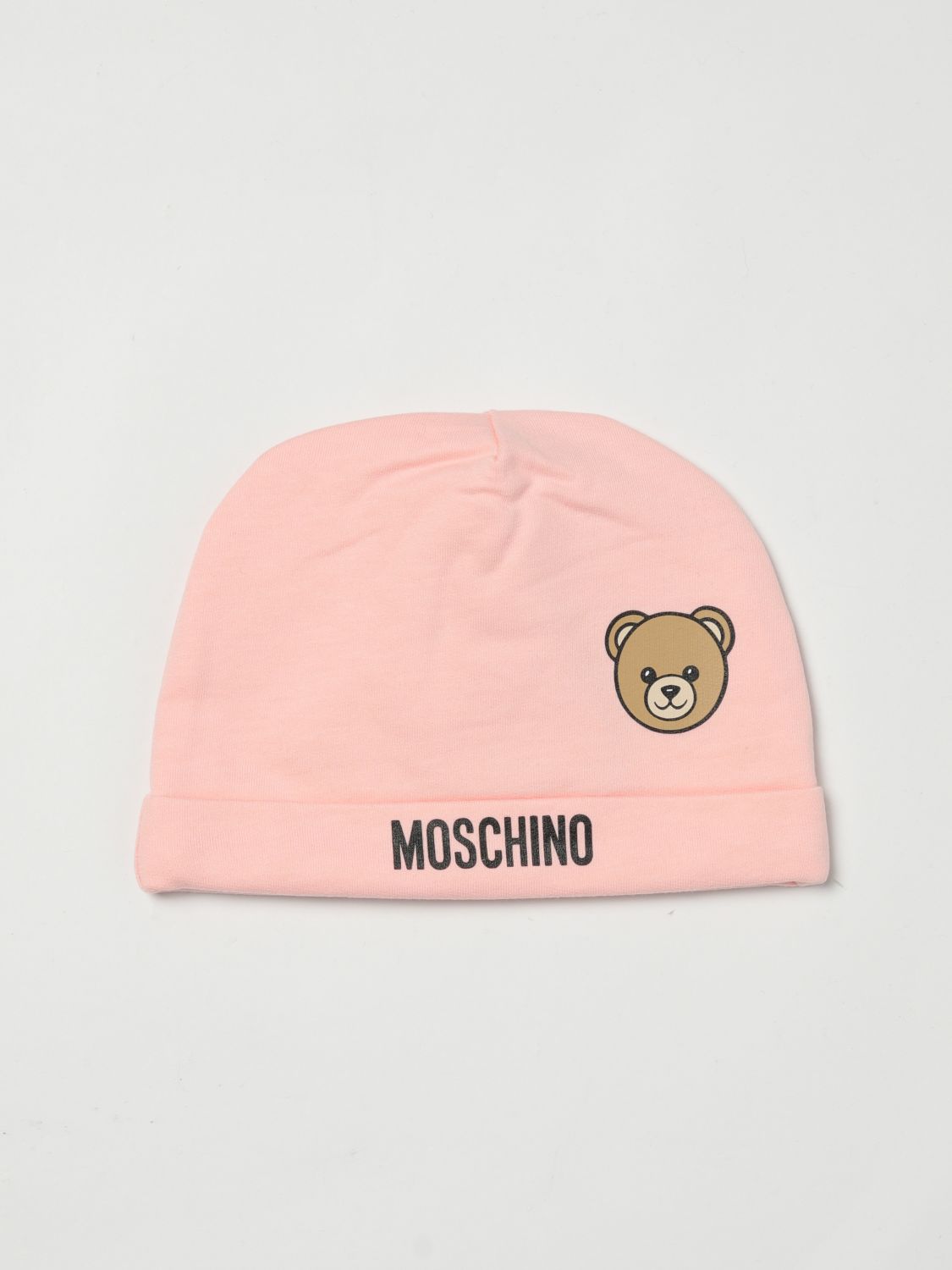 Moschino Hat Kids Gnawed Blue