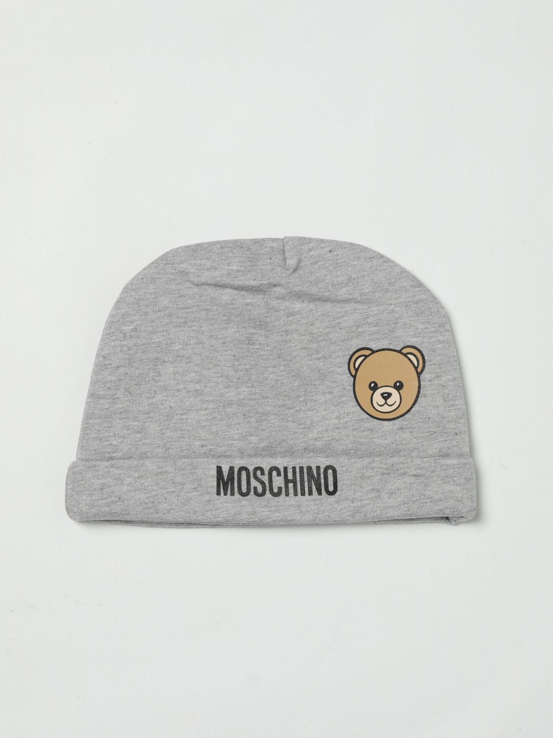 Moschino Hat Kids Gnawed Blue